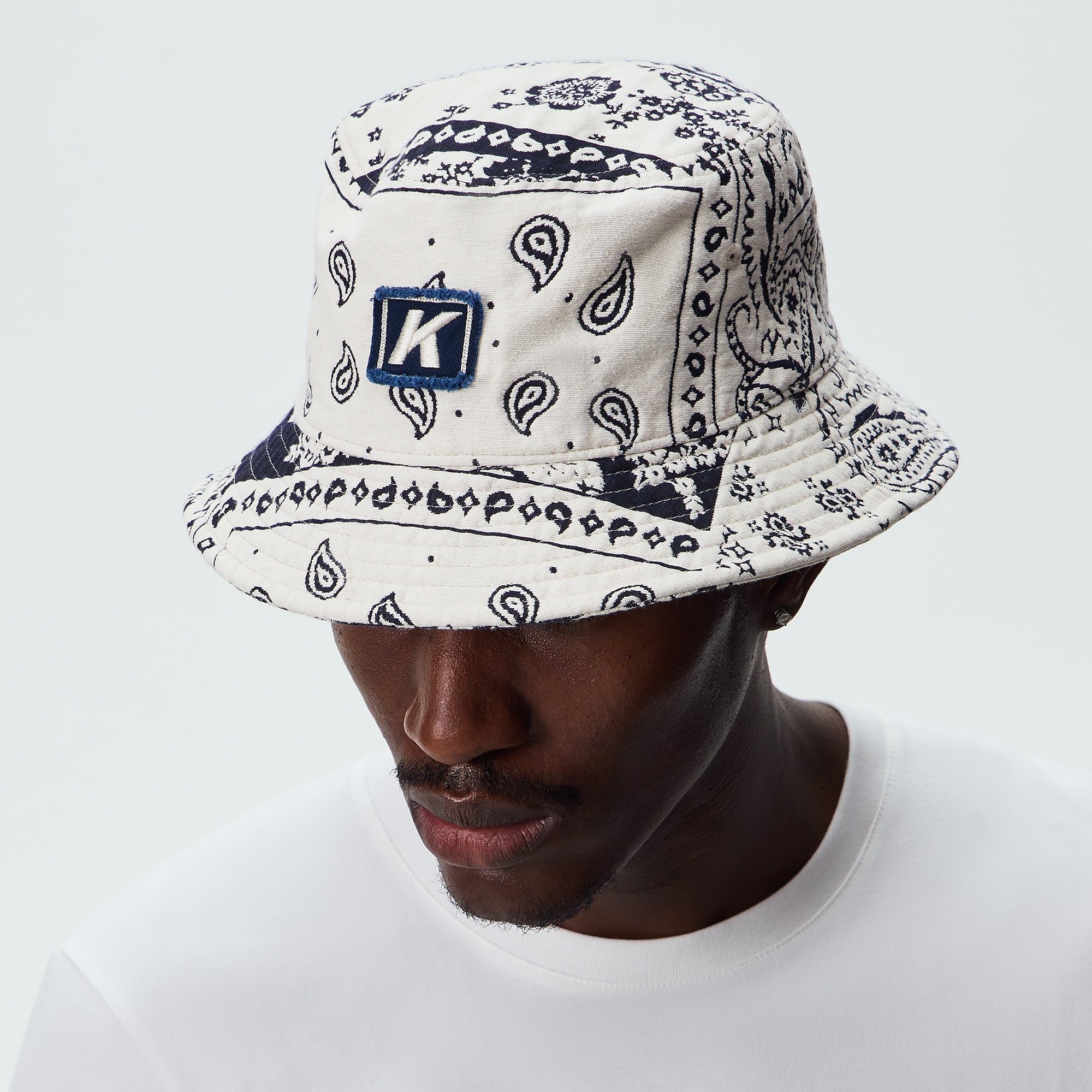 Kith Bandana Jacquard Dawson Bucket Hat - Nocturnal – Kith Canada