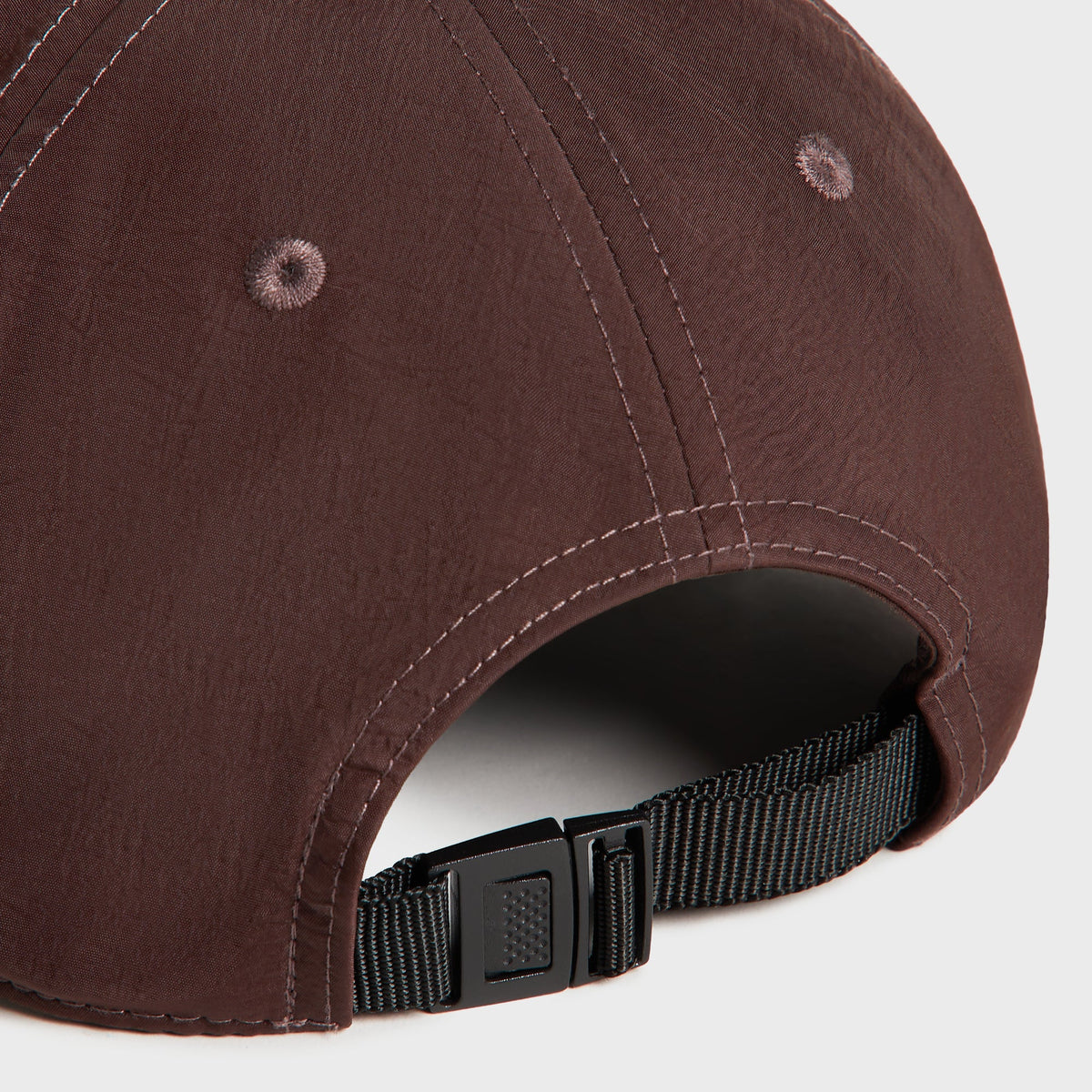 Kith Wrinkle Nylon Pieced Classic Cap - Hickory
