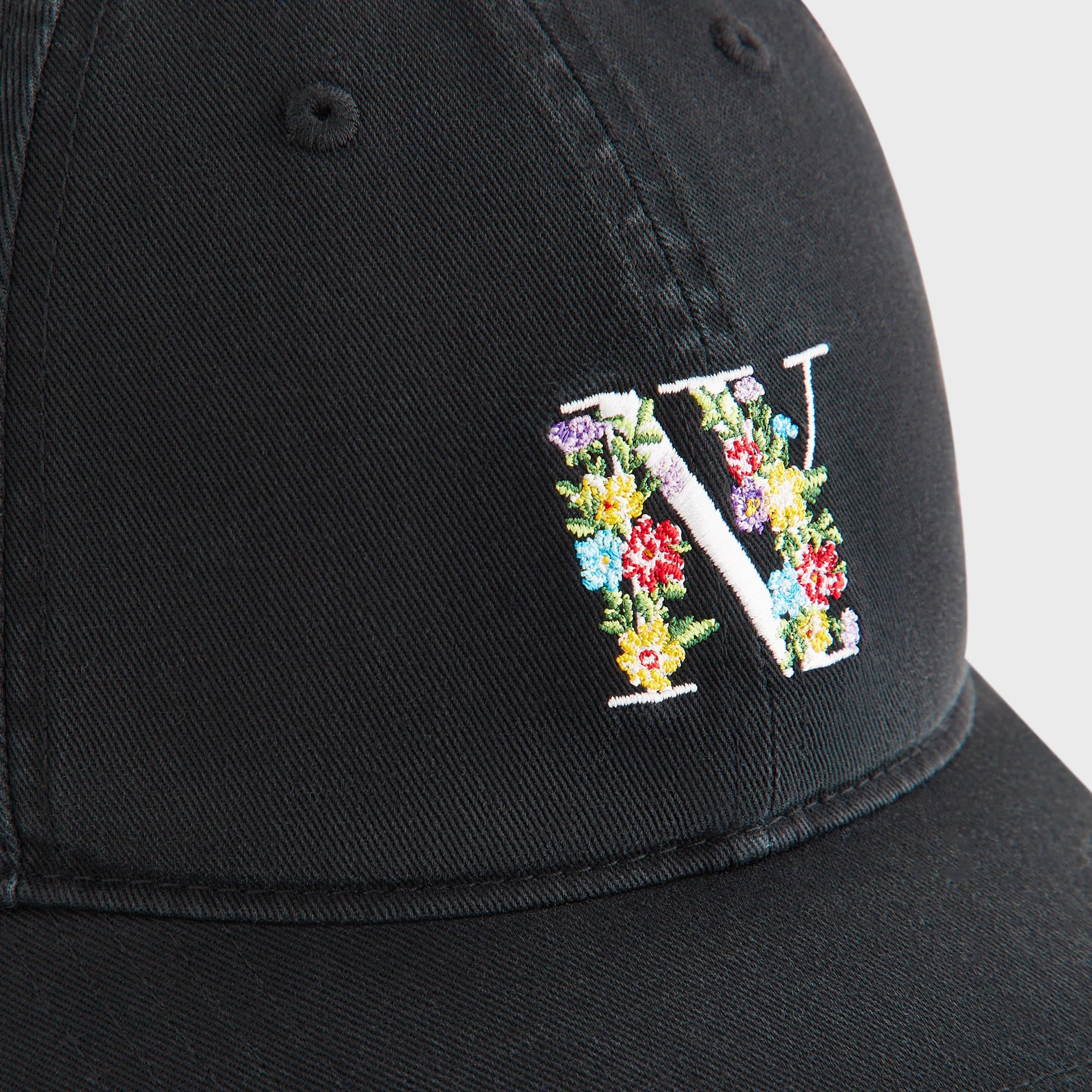 Kith for '47 Floral NY Washed Twill Classic Cap - Black