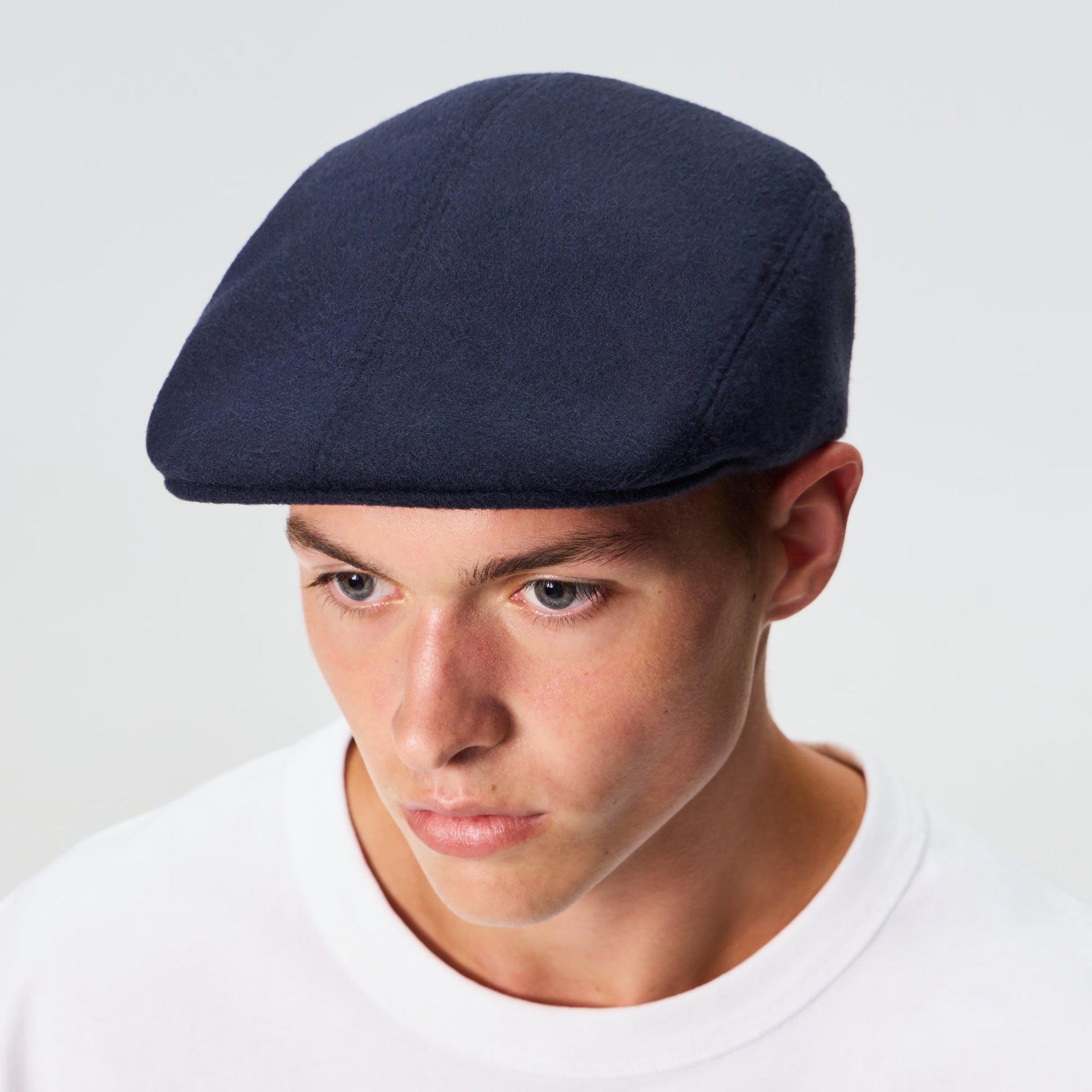 Kith Script Double-Face Wool Drivers Cap - Nocturnal