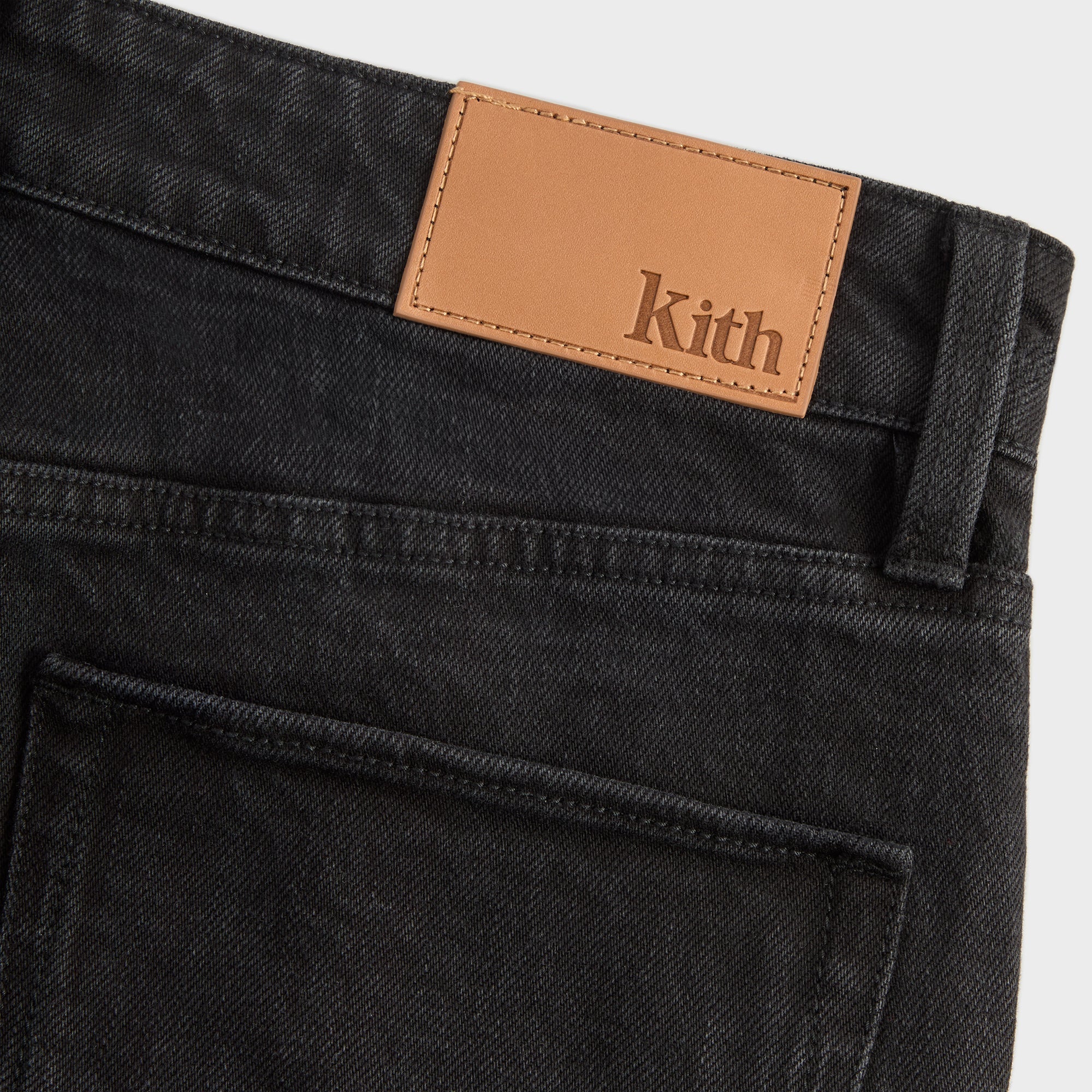 KITH varick denim デニムパンツ　ジーンズ　ブラック　パンツ Kith Varick Taper Jean - Black – Kith Canada