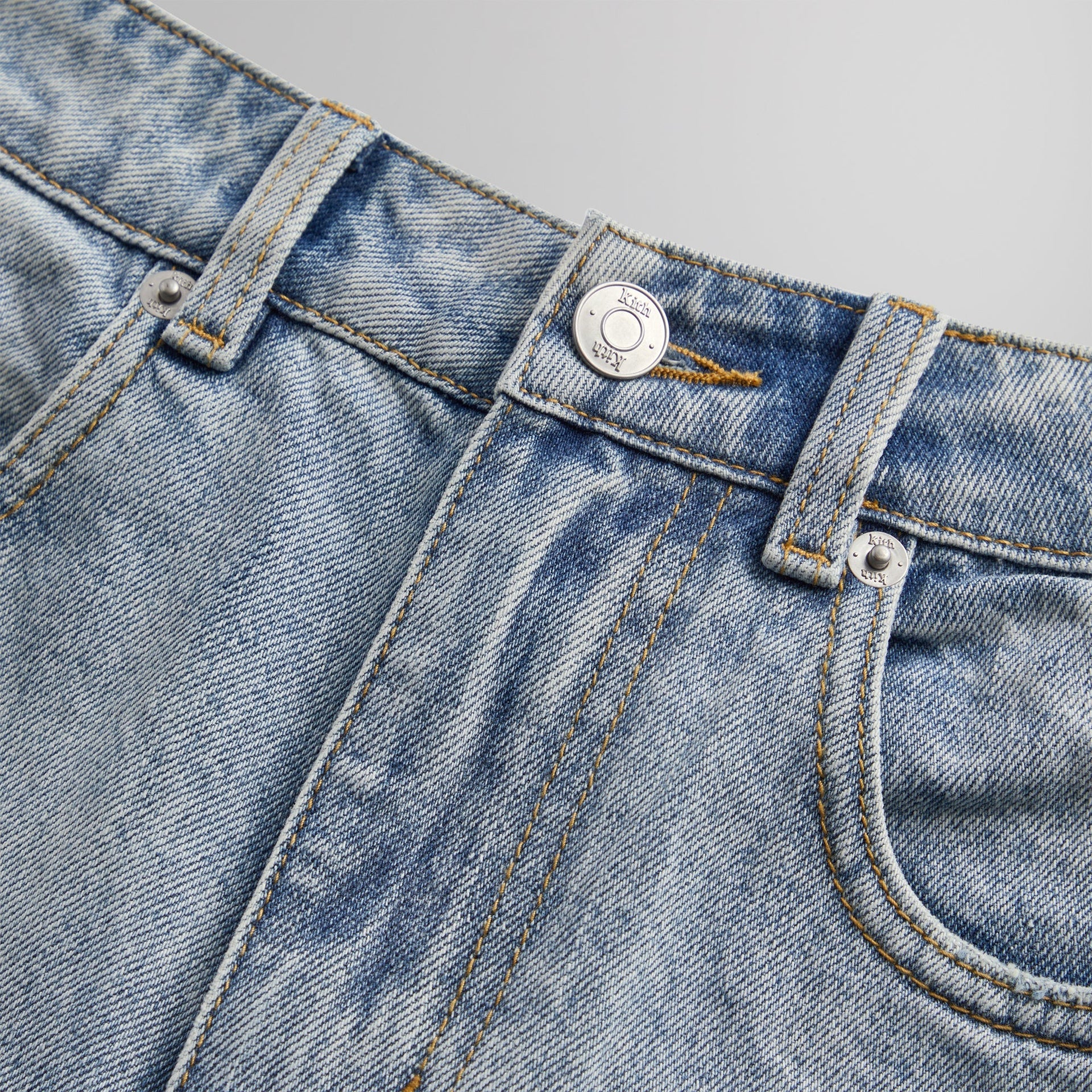 Kith Centre Straight Jean - Light Indigo PH