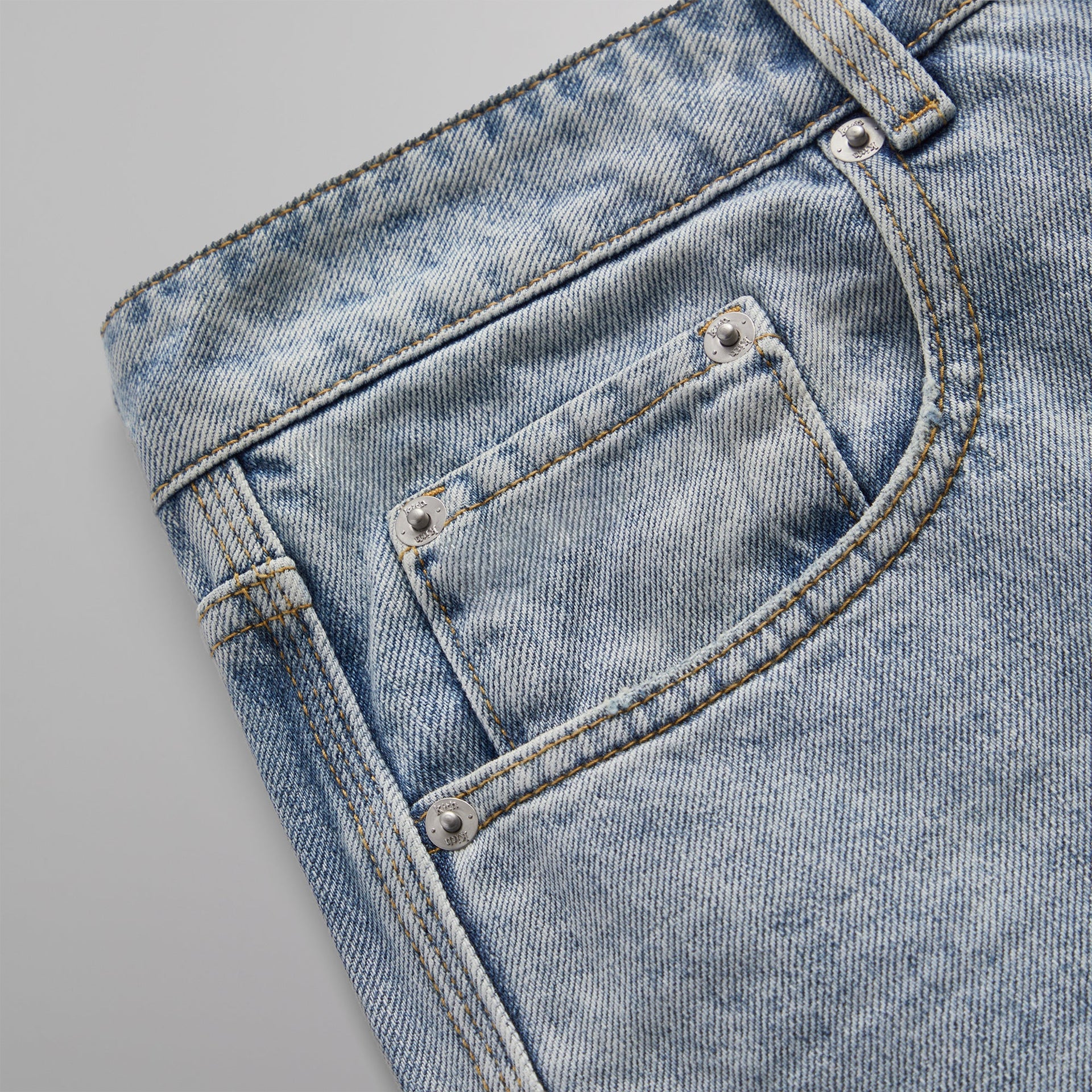 Kith Centre Straight Jean - Light Indigo