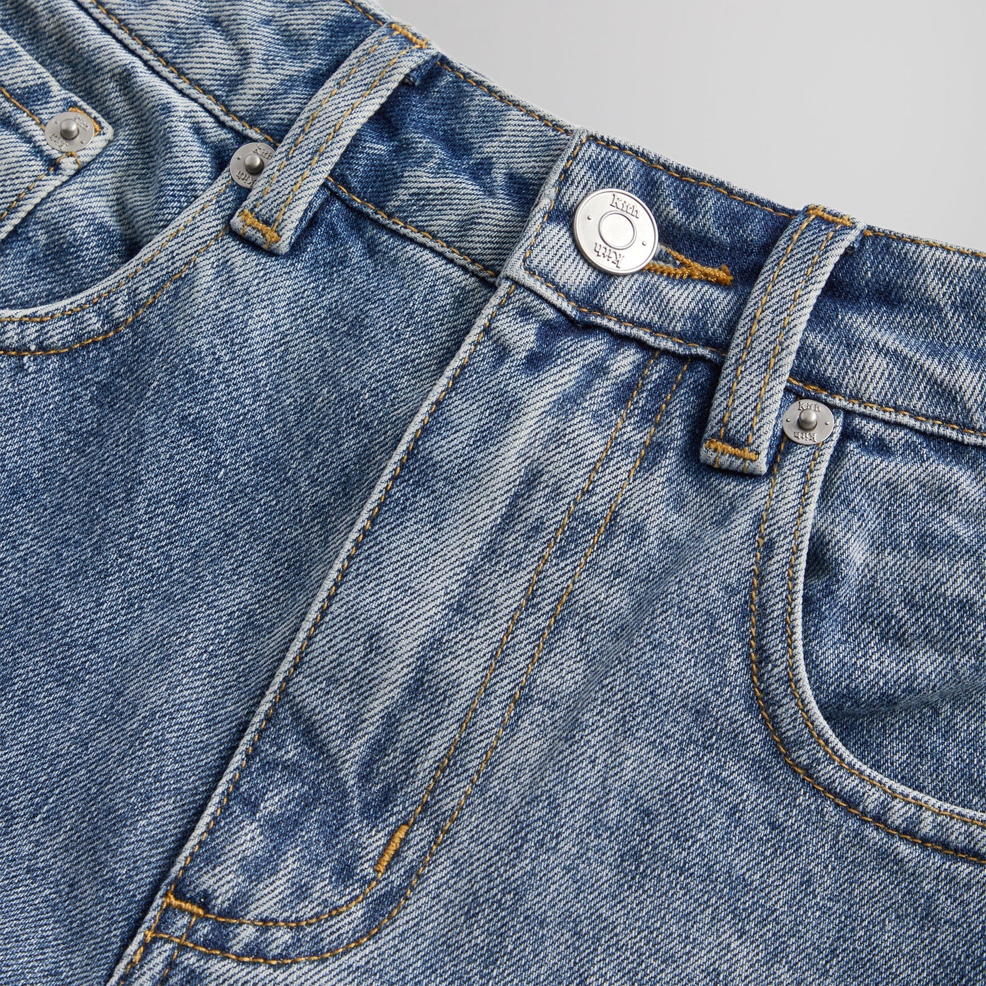 Kith Centre Straight Jean - Dark Indigo PH