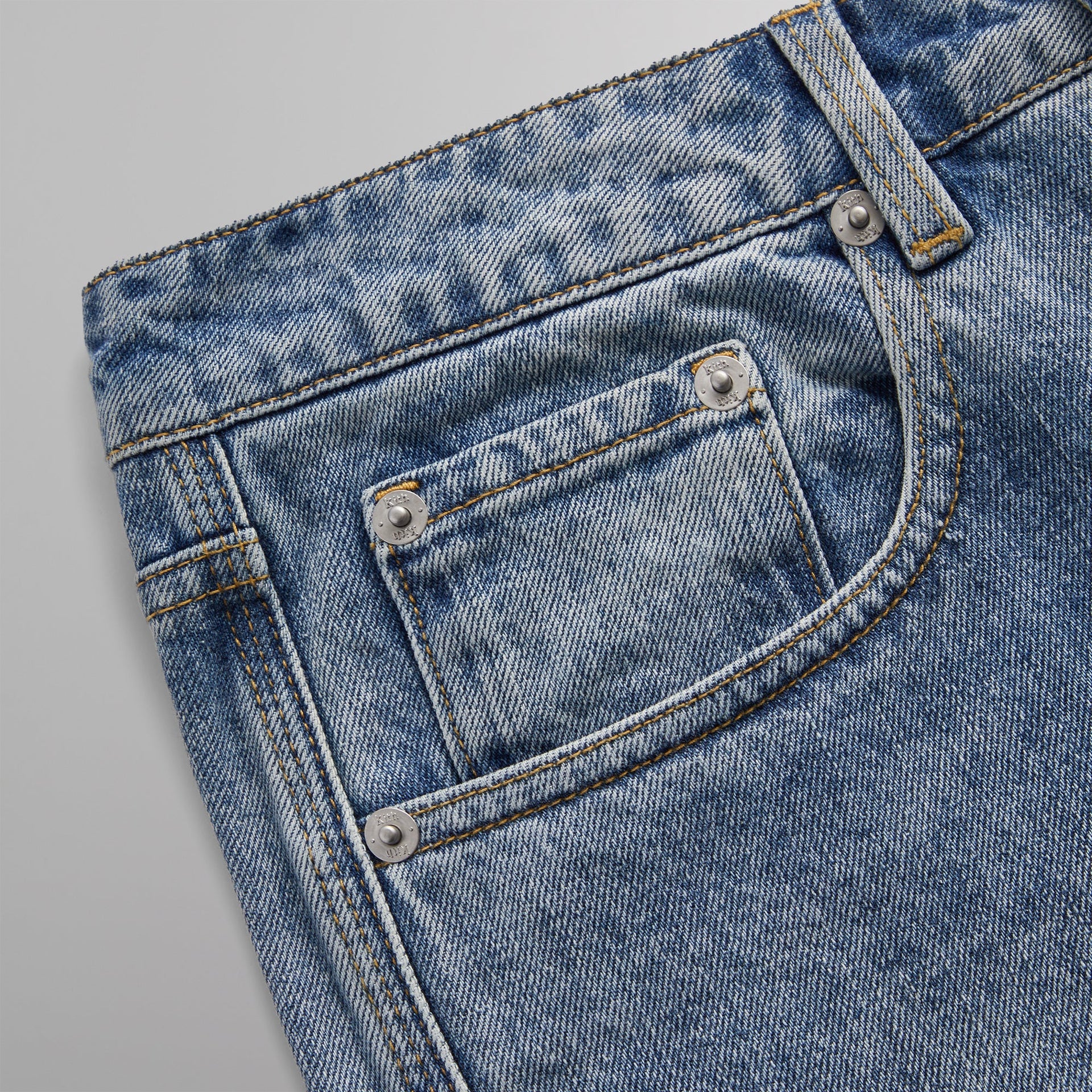 Kith Centre Straight Jean - Dark Indigo