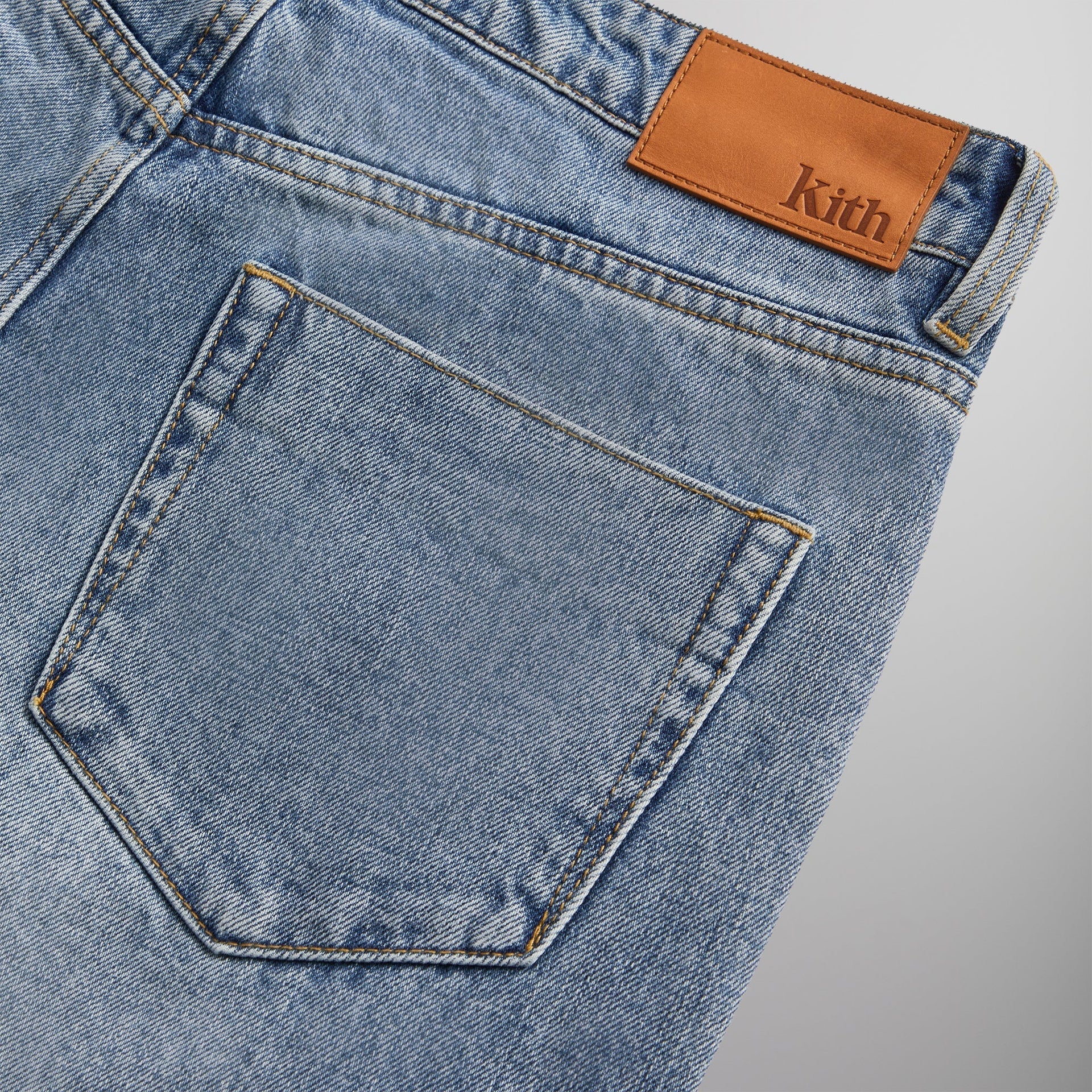 Kith Centre Straight Jean - Dark Indigo PH