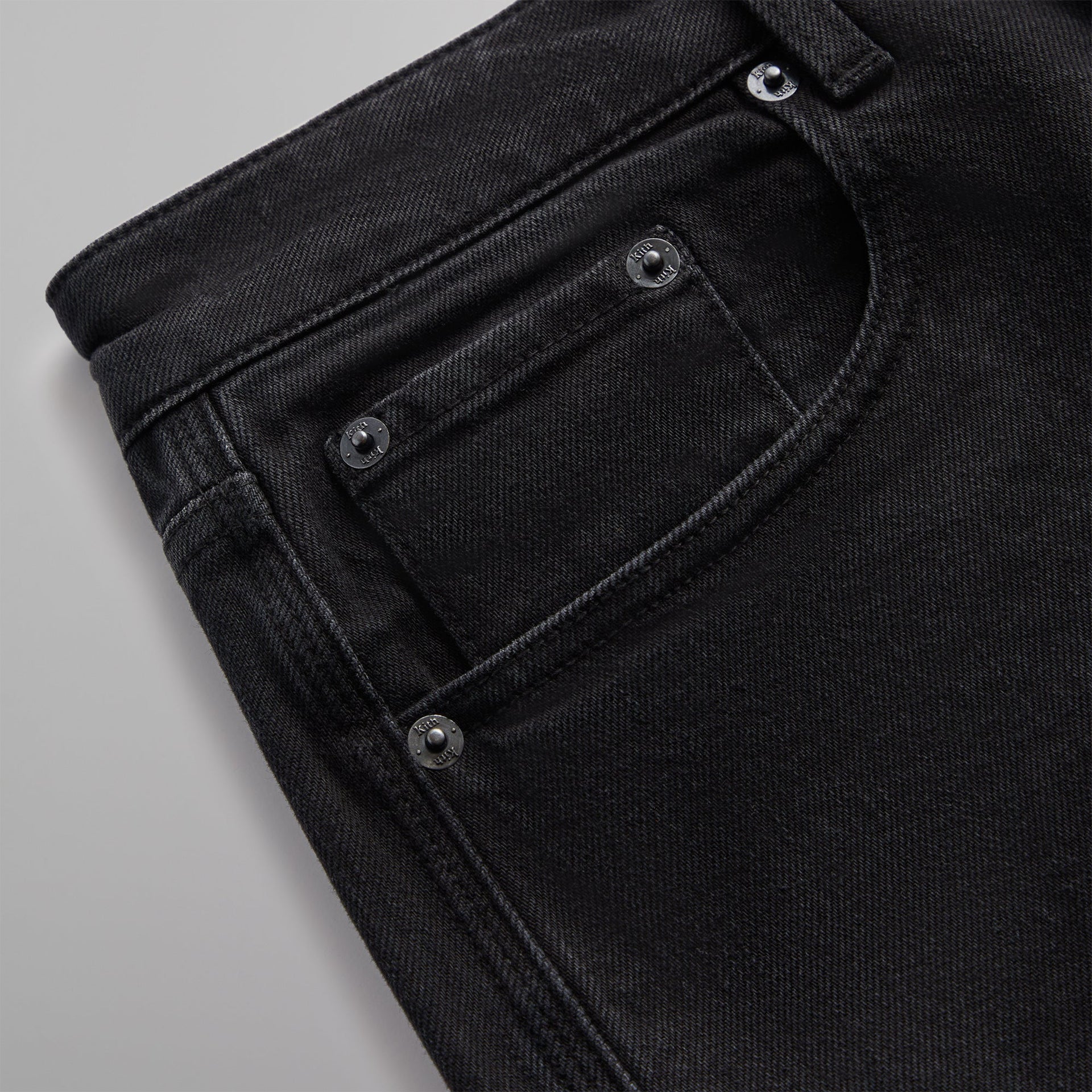 Kith Centre Straight Jean - Black