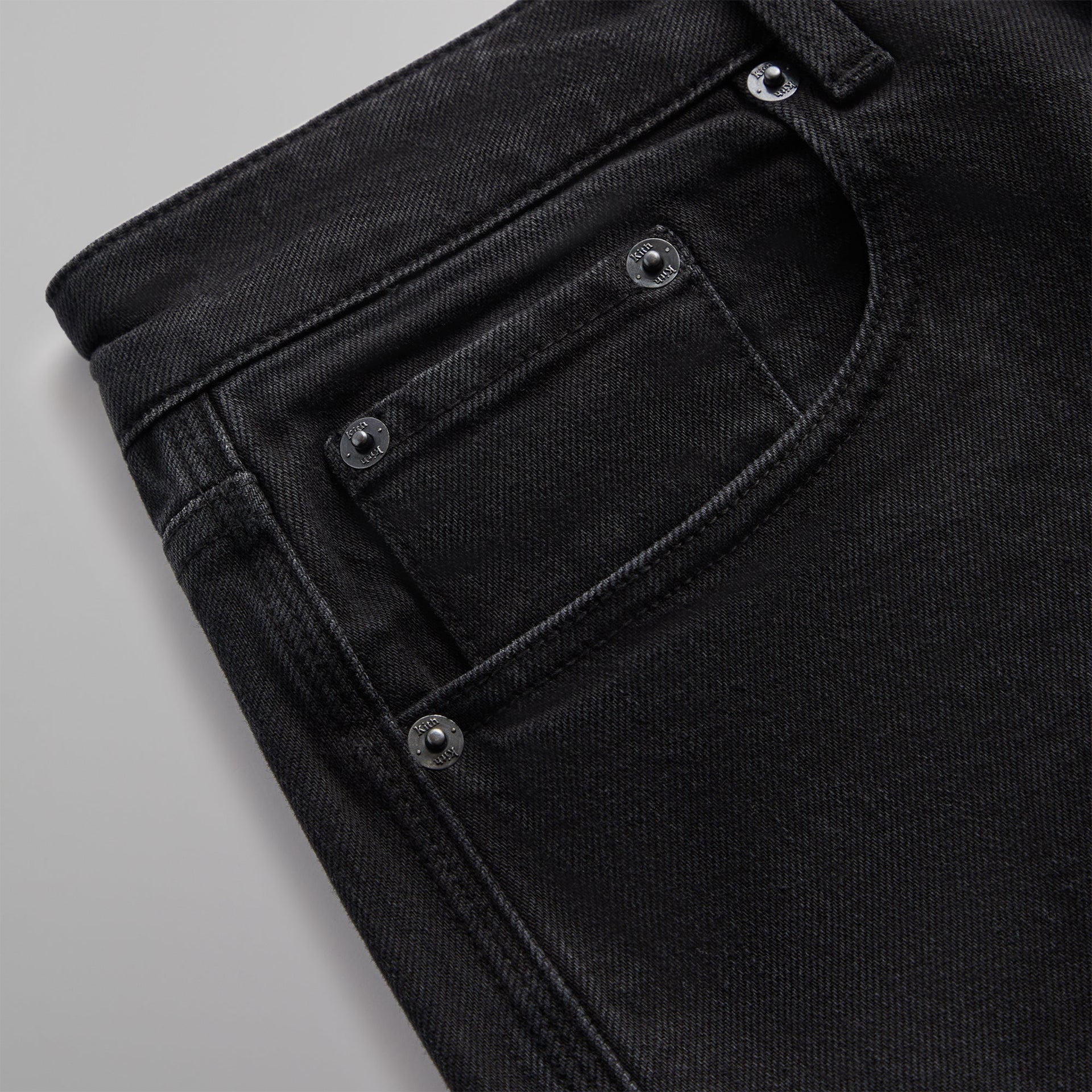 Kith Centre Straight Jean - Black PH