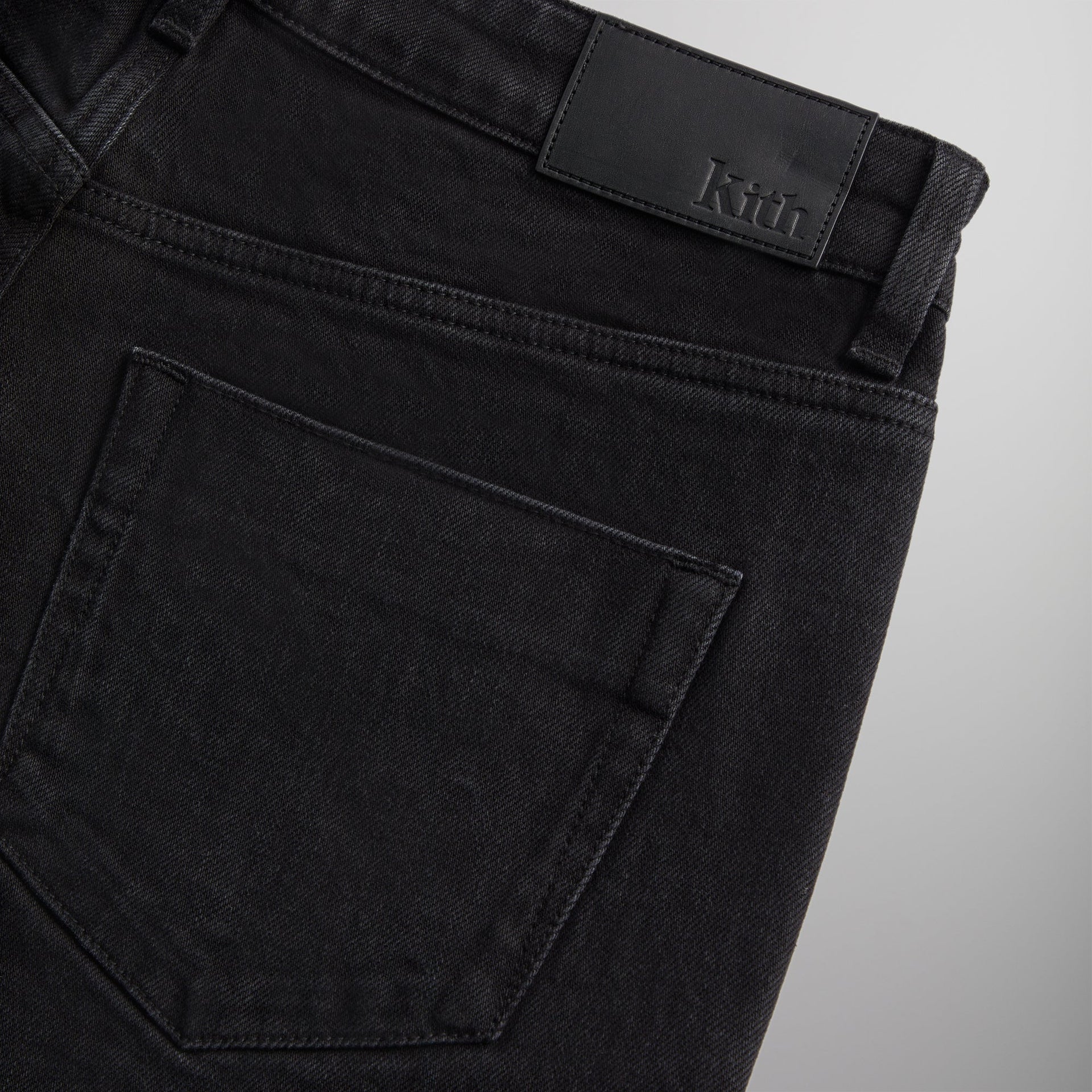Kith Centre Straight Jean - Black PH