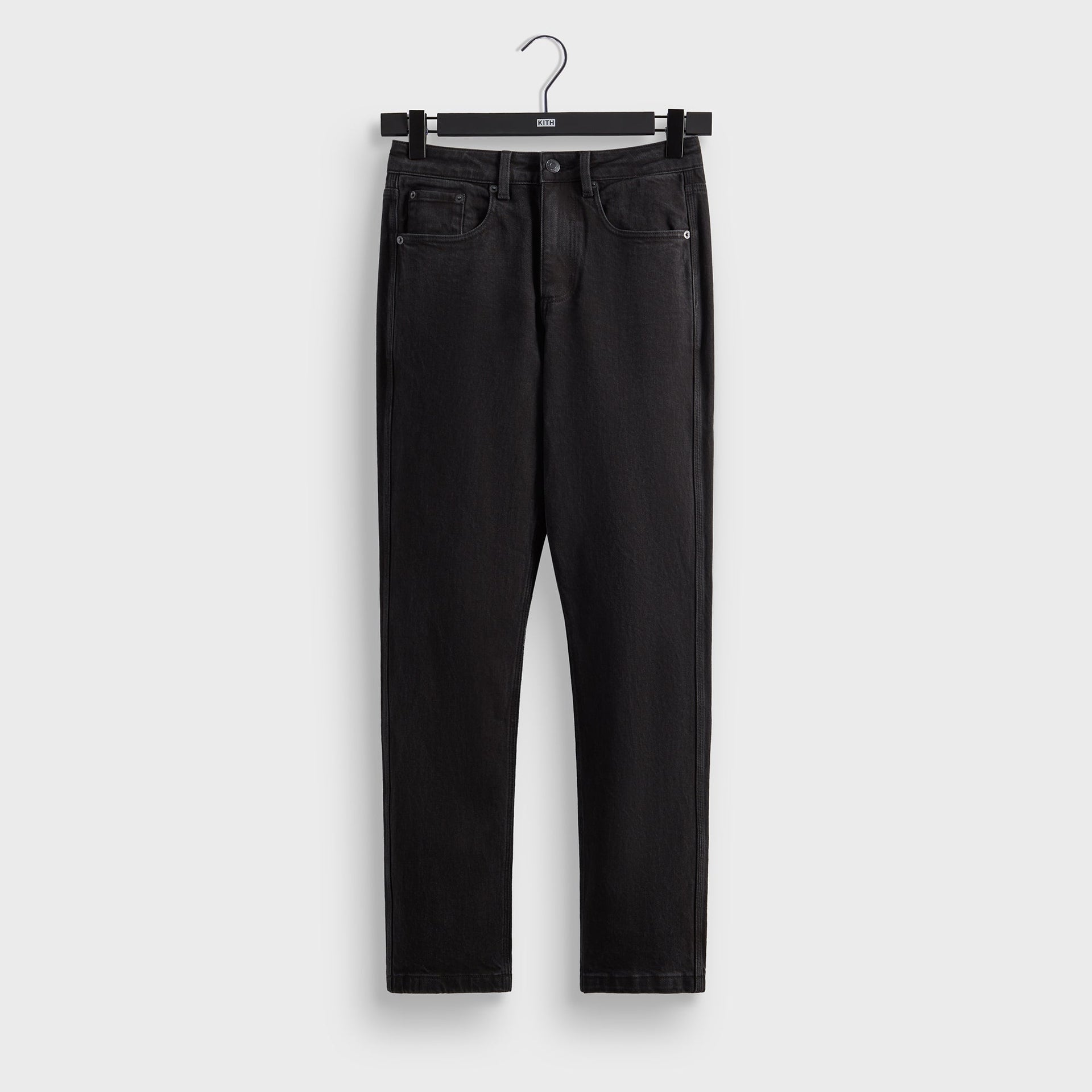 Kith Centre Straight Jean in Black