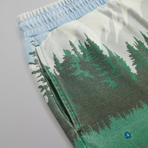 Kith Scenic Fleece Curtis Short - Larimar