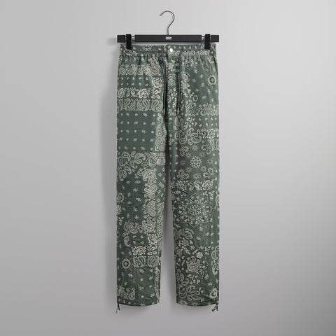 Kith Flocked Deconstructed Bandana Mercer 8 Pant - Court