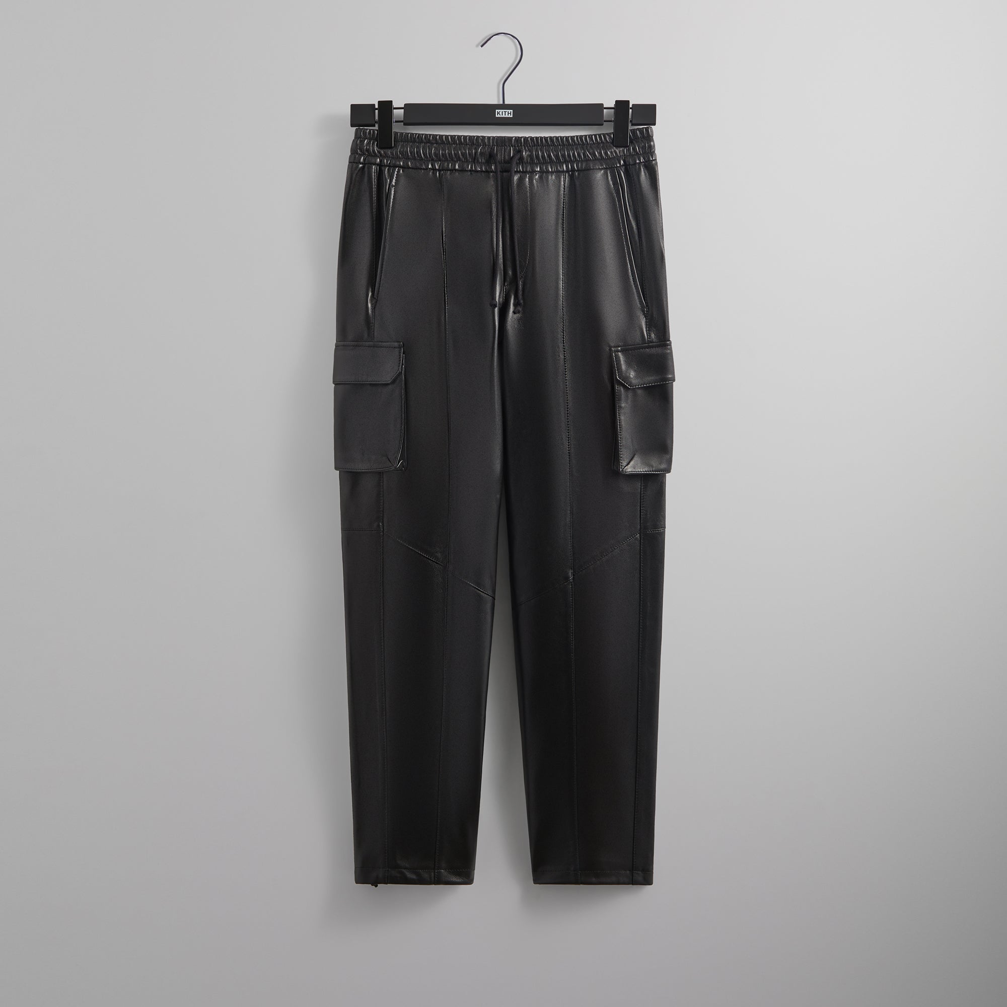 Kith Leather Sennet II Cargo Pant - Black – Kith Canada