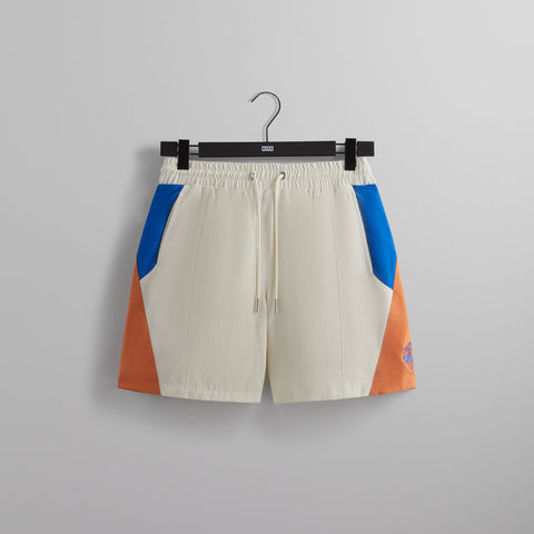 Kith for the New York Knicks Color-Blocked Shorts - Silk