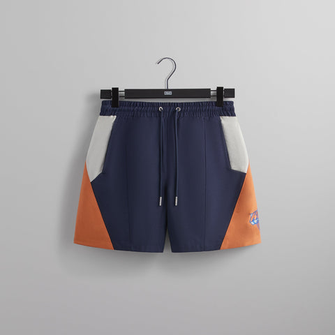 Kith for the New York Knicks Color-Blocked Shorts - Nocturnal