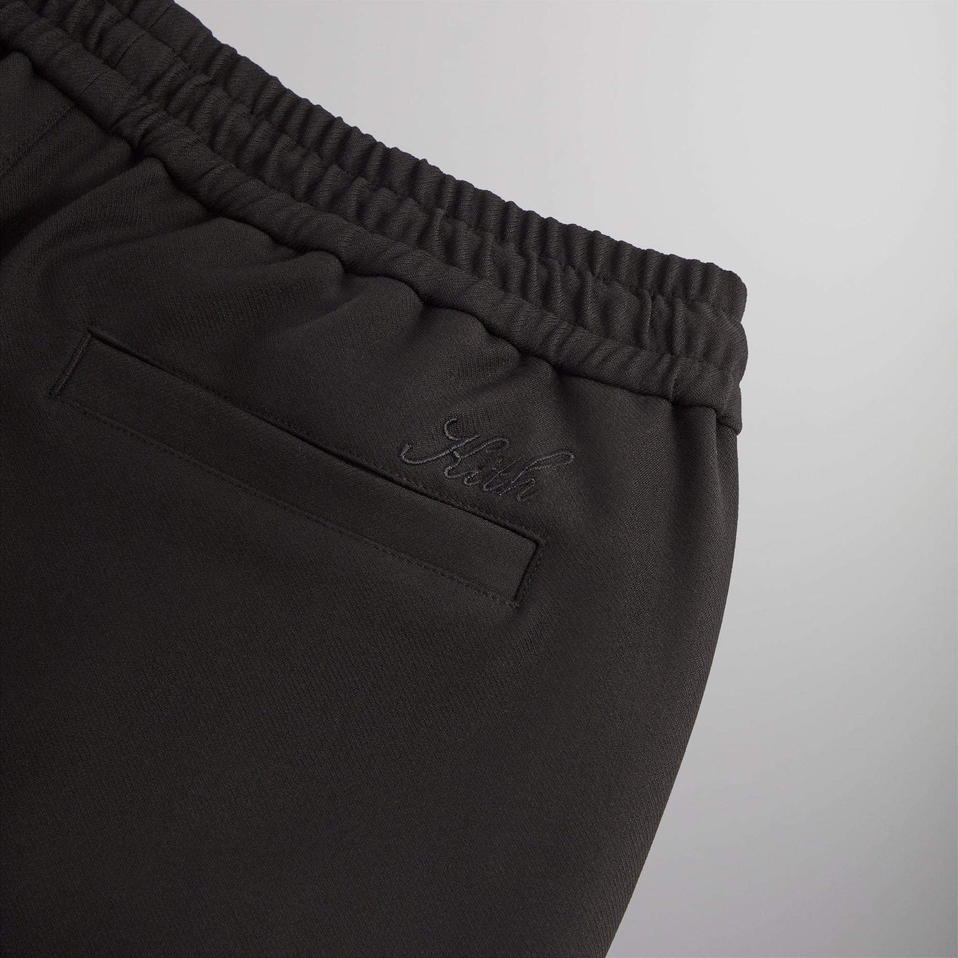 Kith Double Weave Fairfax Short - Black PH