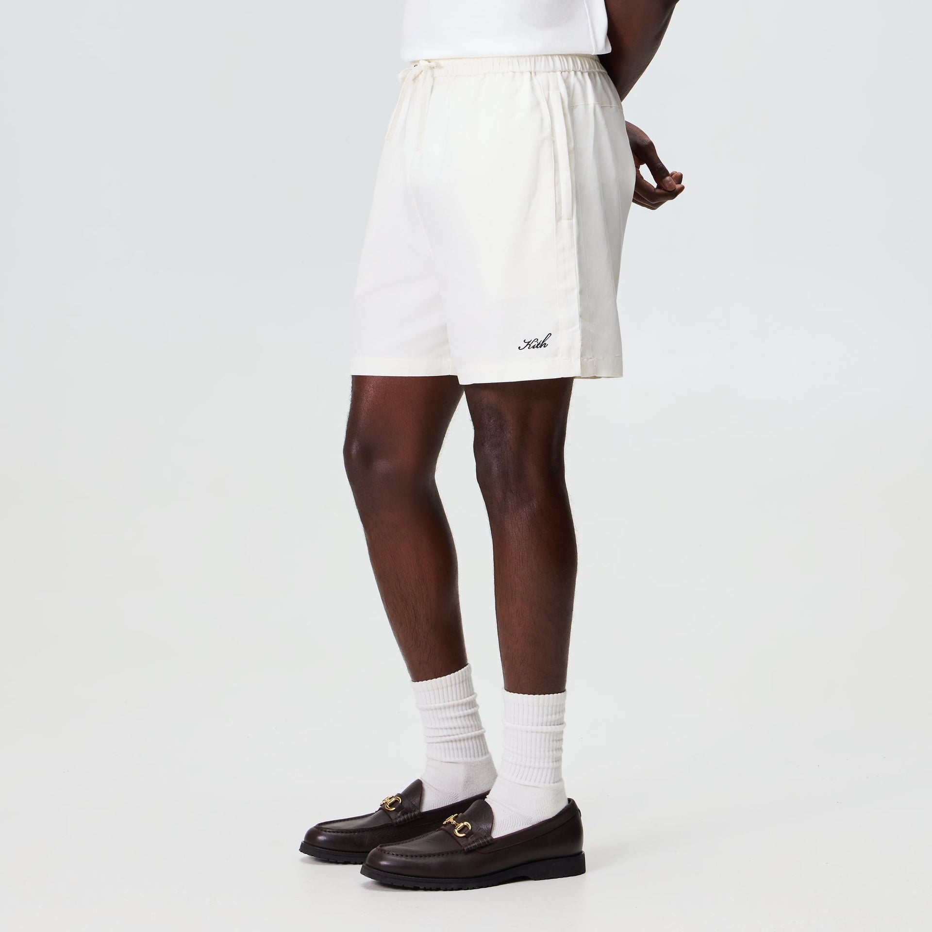 Kith Silk Cotton Active Short - Sandrift