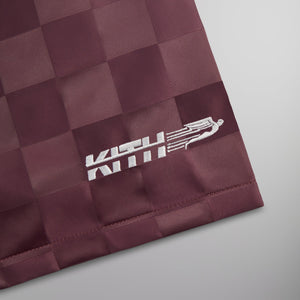 Kith Checkered Satin Collins Short - Rave