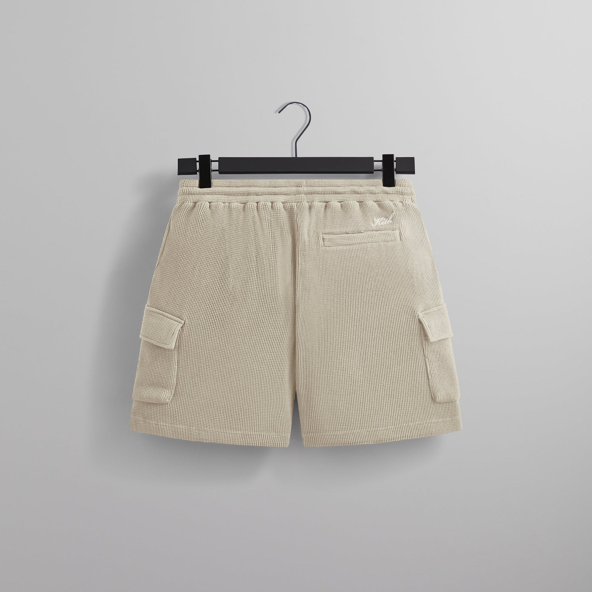 Kith Micro Waffle Fairfax Cargo Shorts - Sandrift