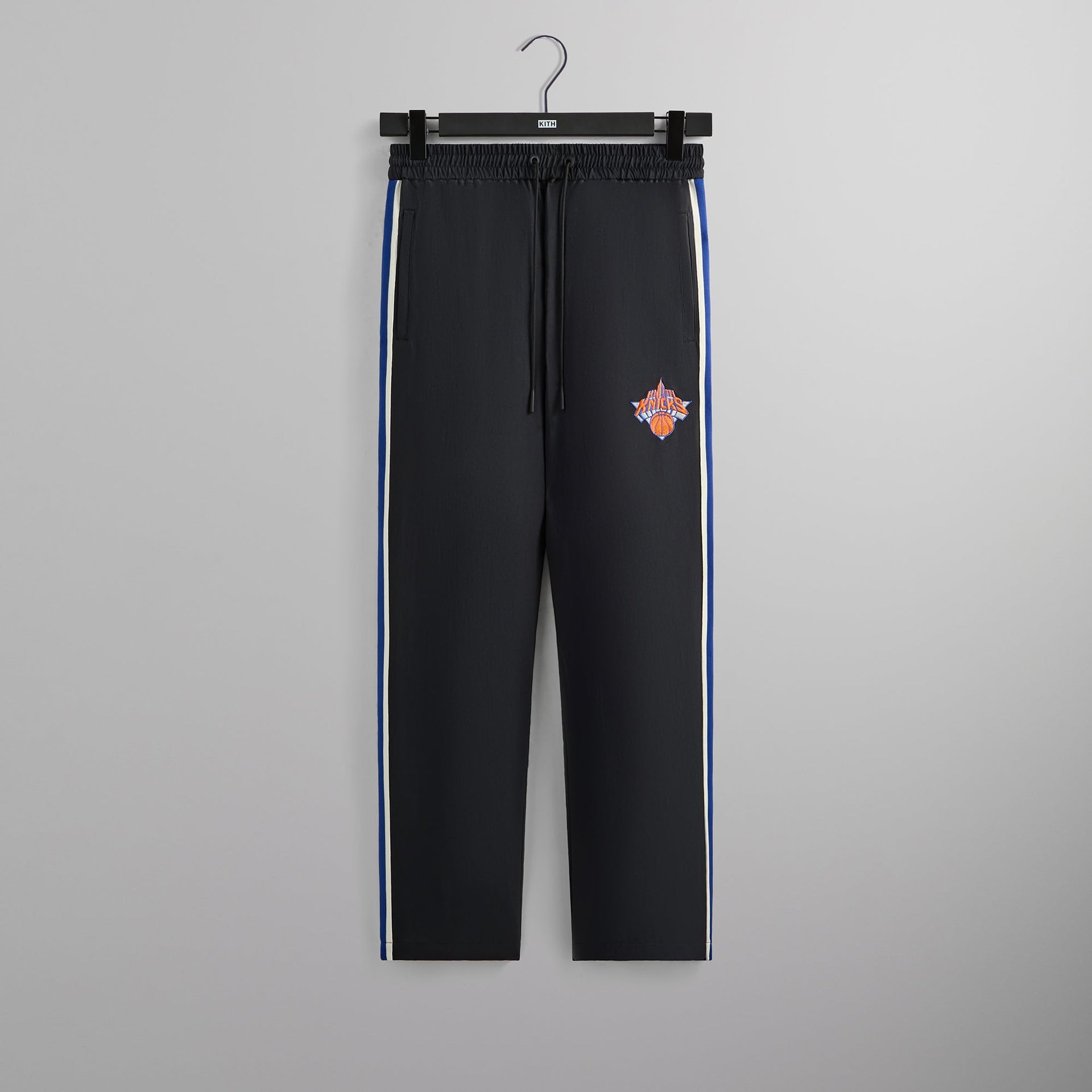 Kith for the New York Knicks Vintage Nylon Wide Leg Pant - Black