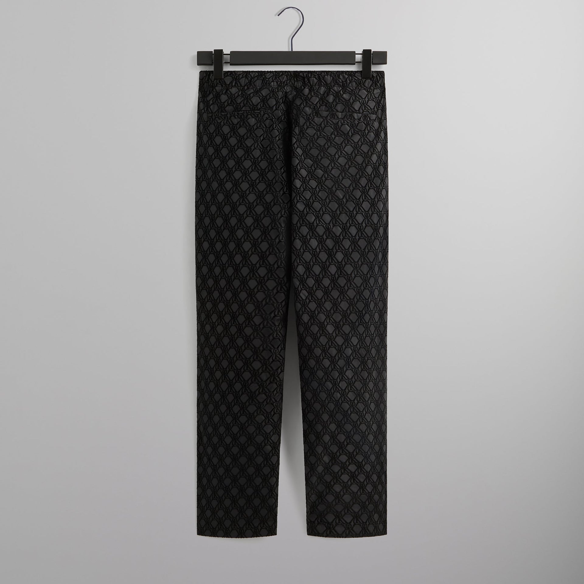 Kith Flocked Monogram Elias Pant - Black