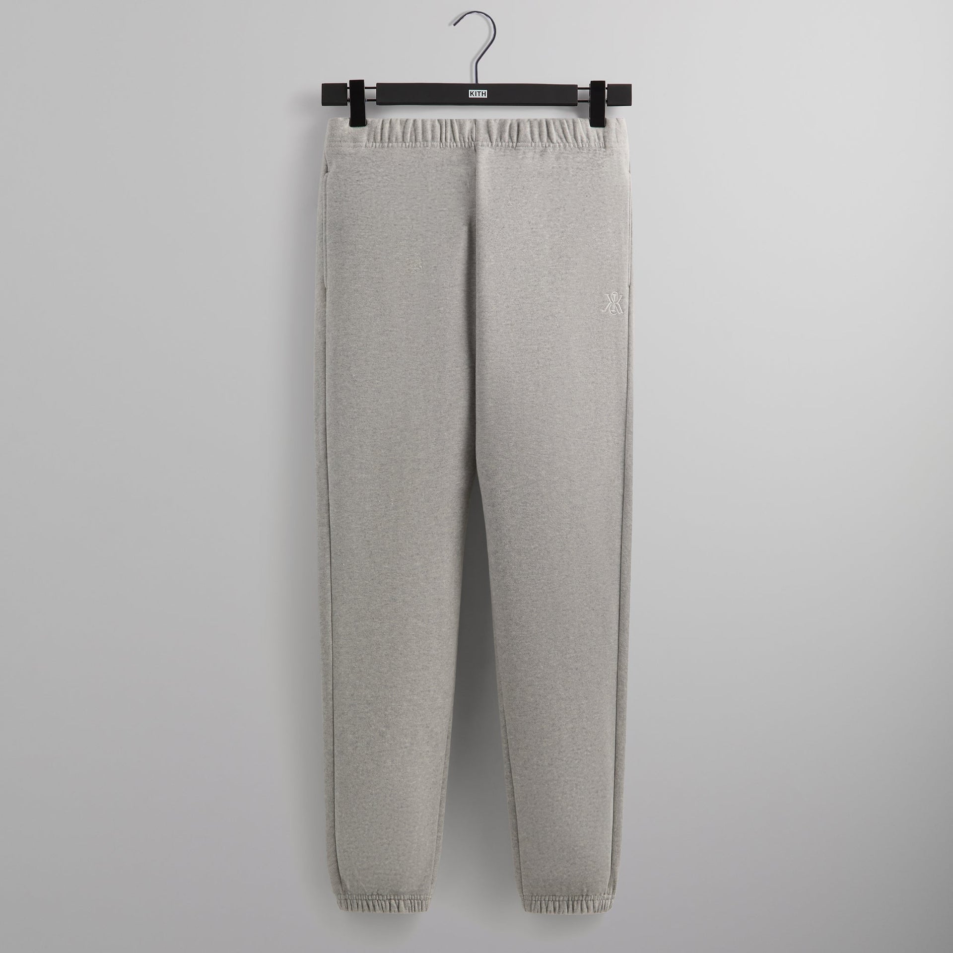 Kith Suede Fleece Nelson Sweatpant - Medium Heather Grey