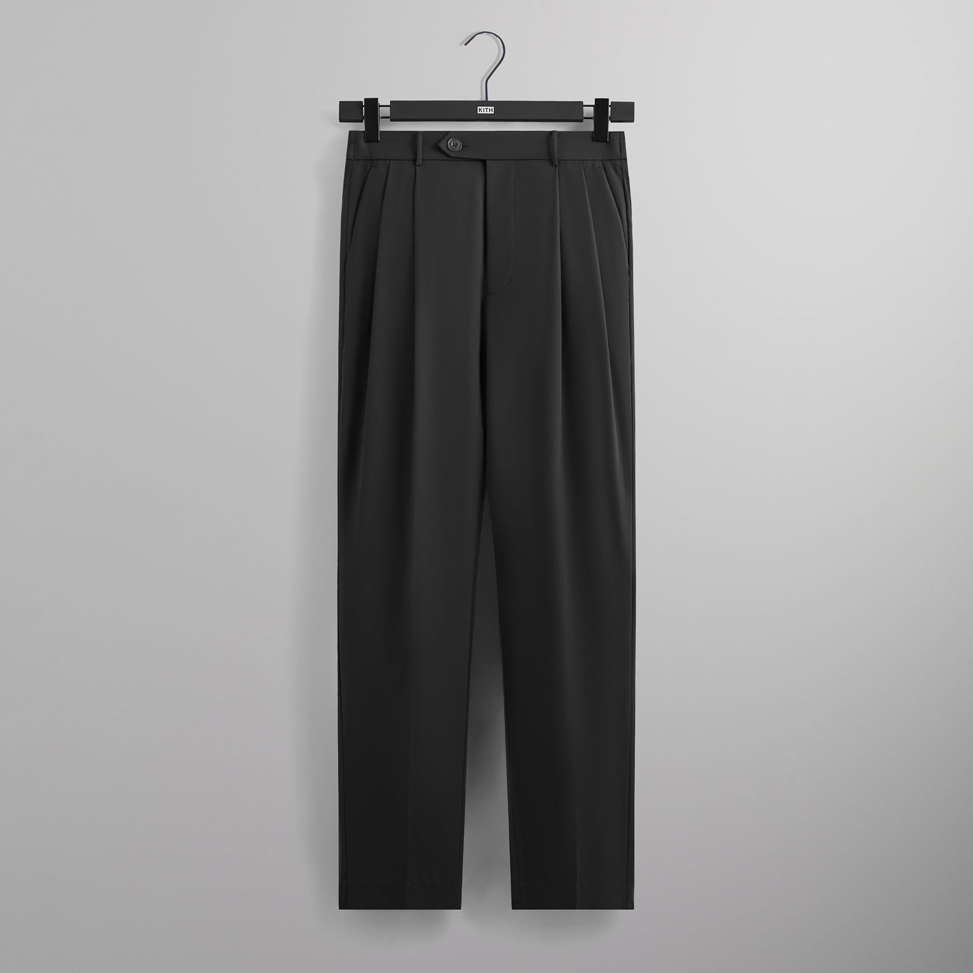 &Kin Kylan Pleater Trouser - Black