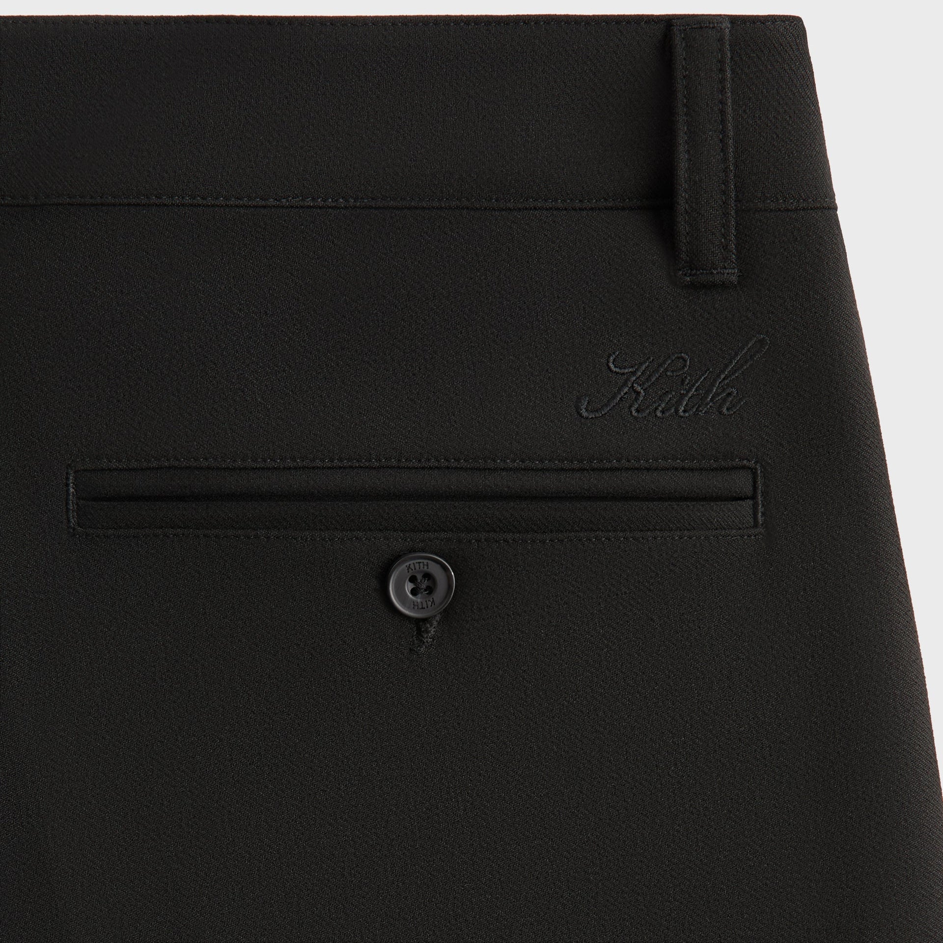 Kith Double Weave Lance Trouser in Black