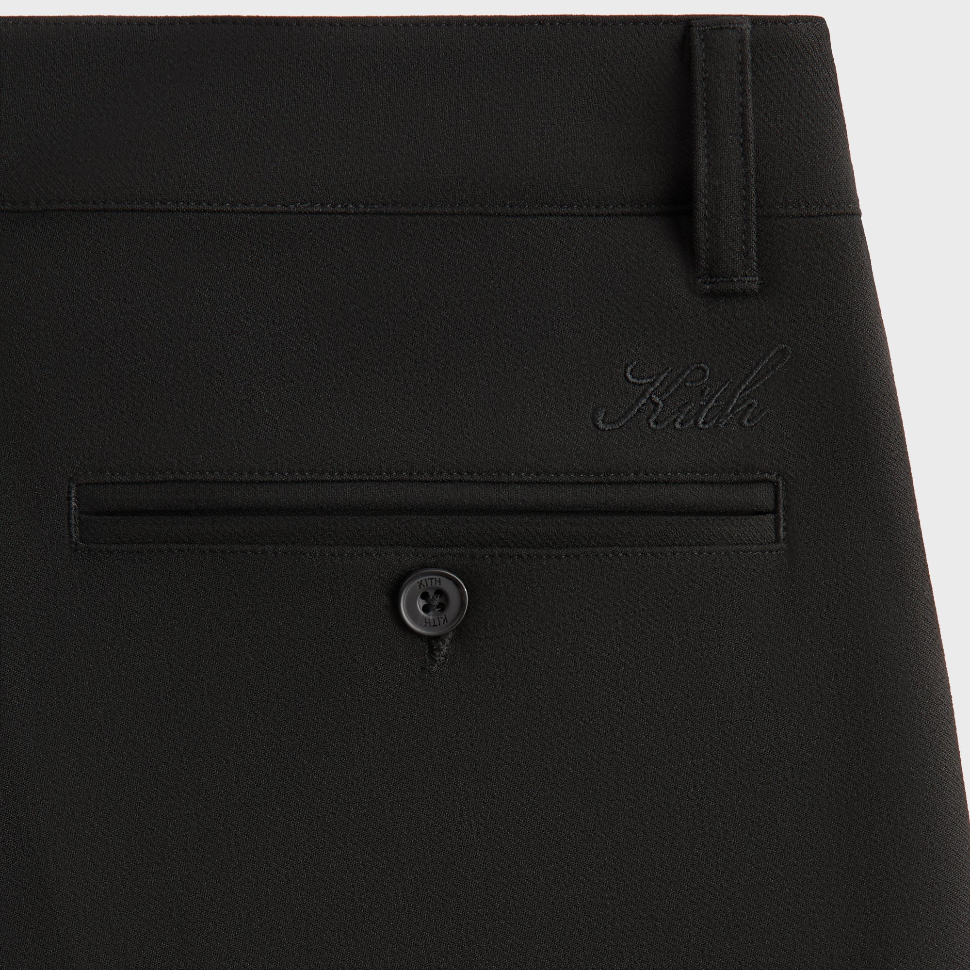 Kith Double Weave Lance Trouser - Black – Kith Canada