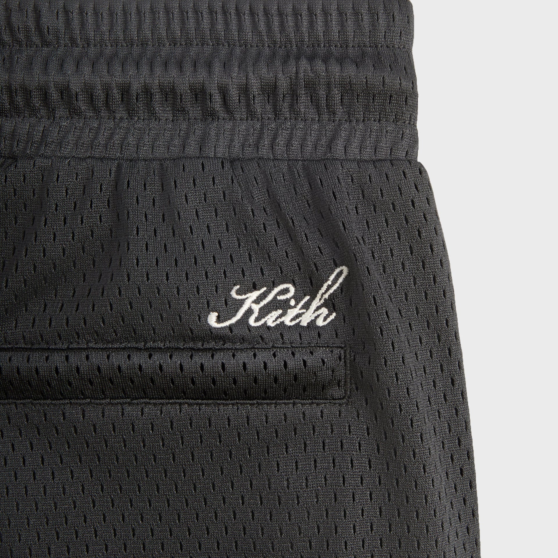 Kith Curtis Mesh Short in Black