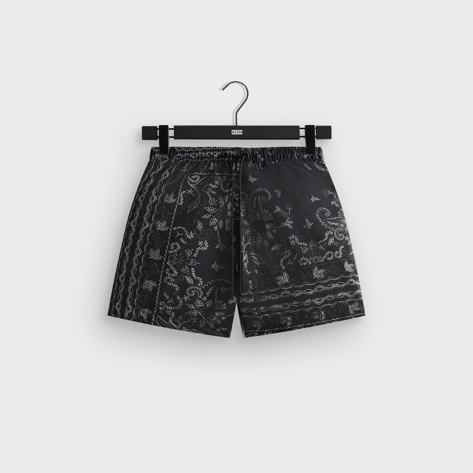 Kith Panelled Bandana Ashton Swim Short - Black