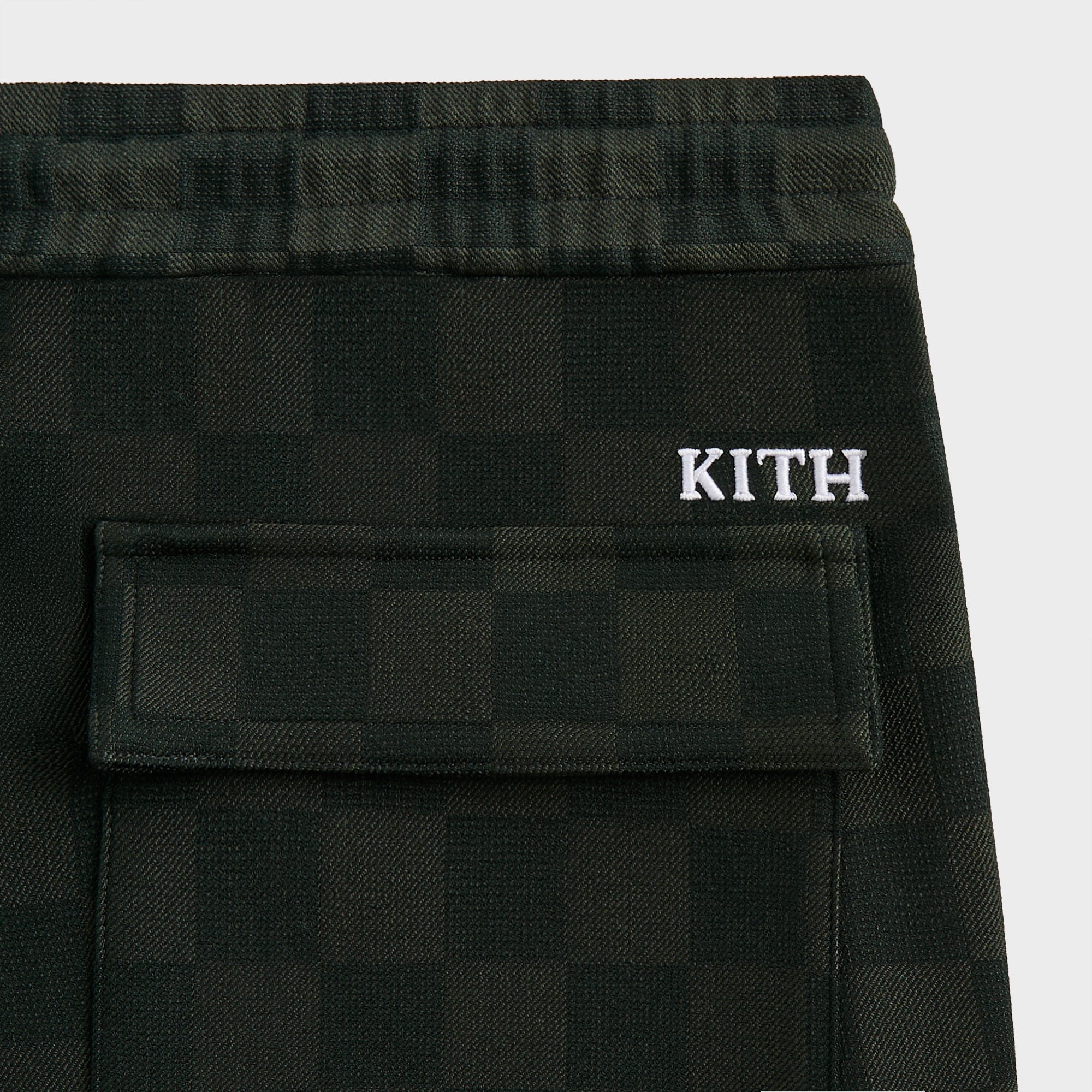 Kith Double Weave Elmhurst Pant - Stadium – Kith Canada