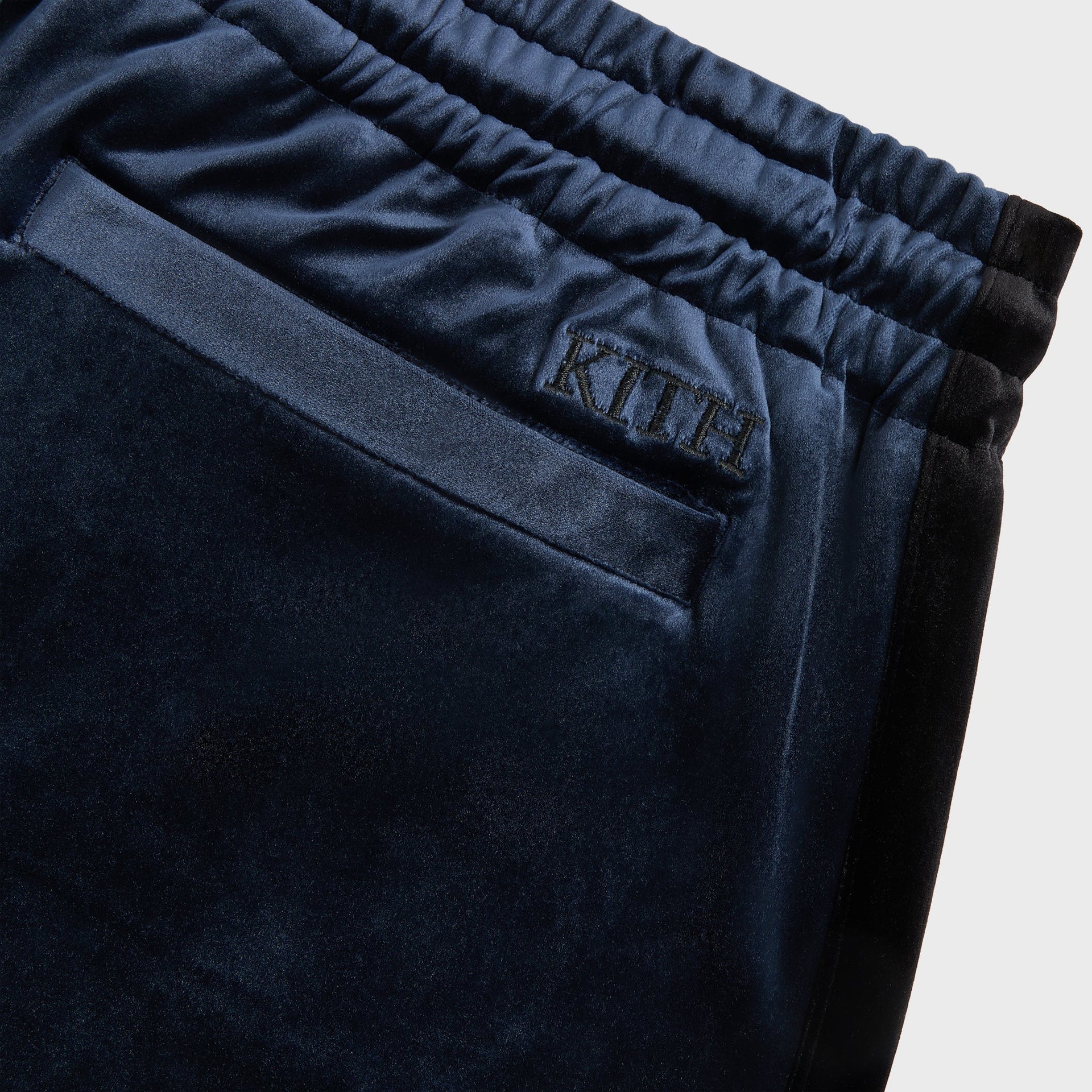 Kith for the New York Yankees Luxe Velour Damon Track Pant - Nocturnal - PH