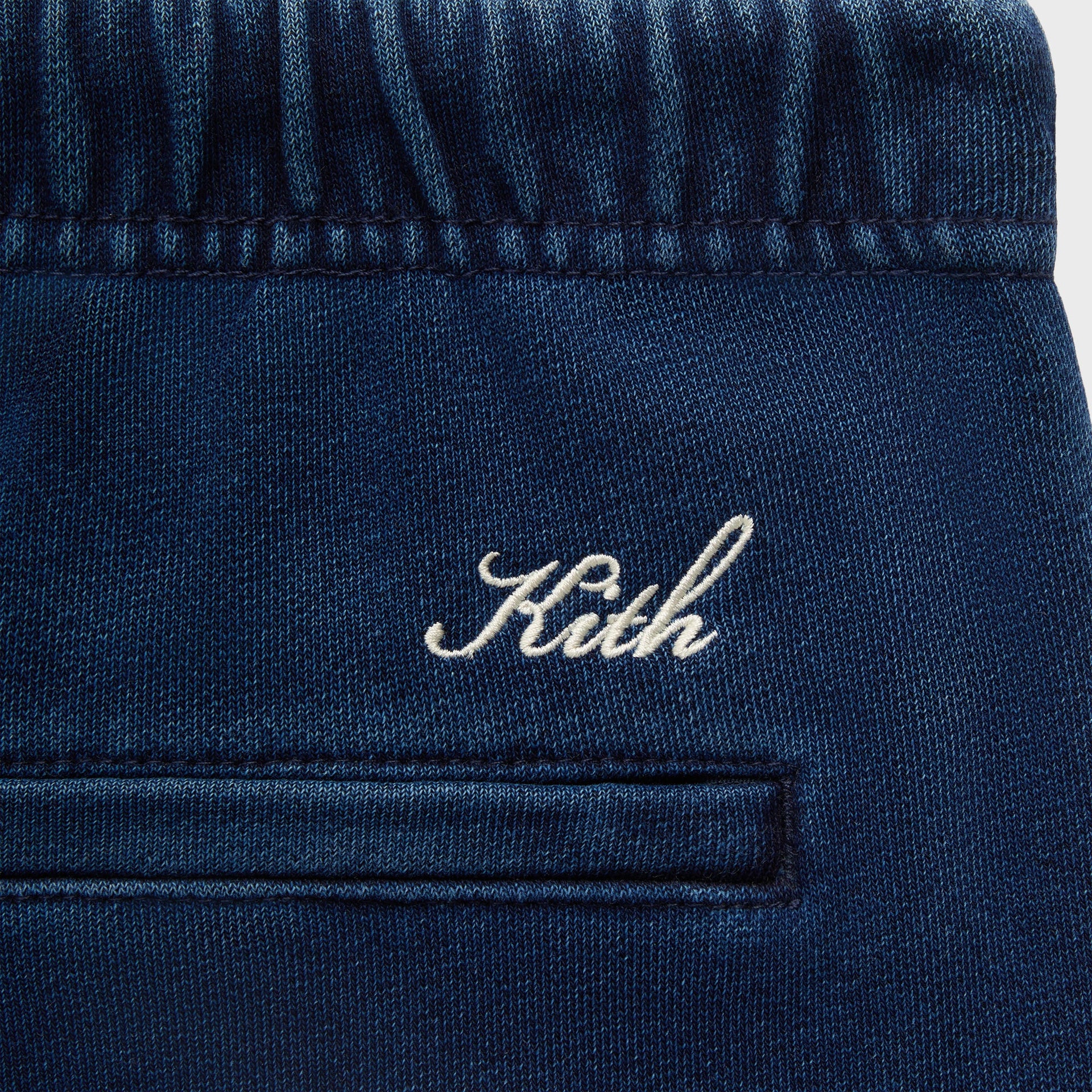 Kith Indigo Loopback Cargo Nelson Sweatpant - Dark Indigo