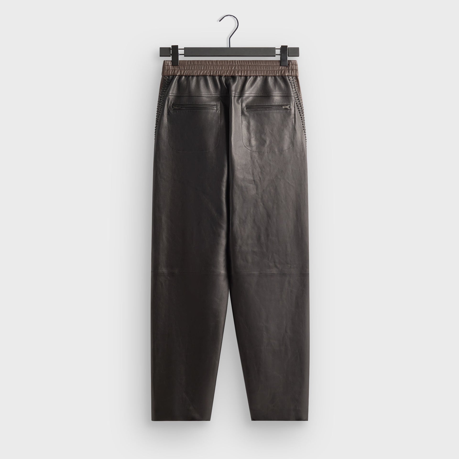 &Kin Irving Combo Leather Moto Pant - Hickory - PH