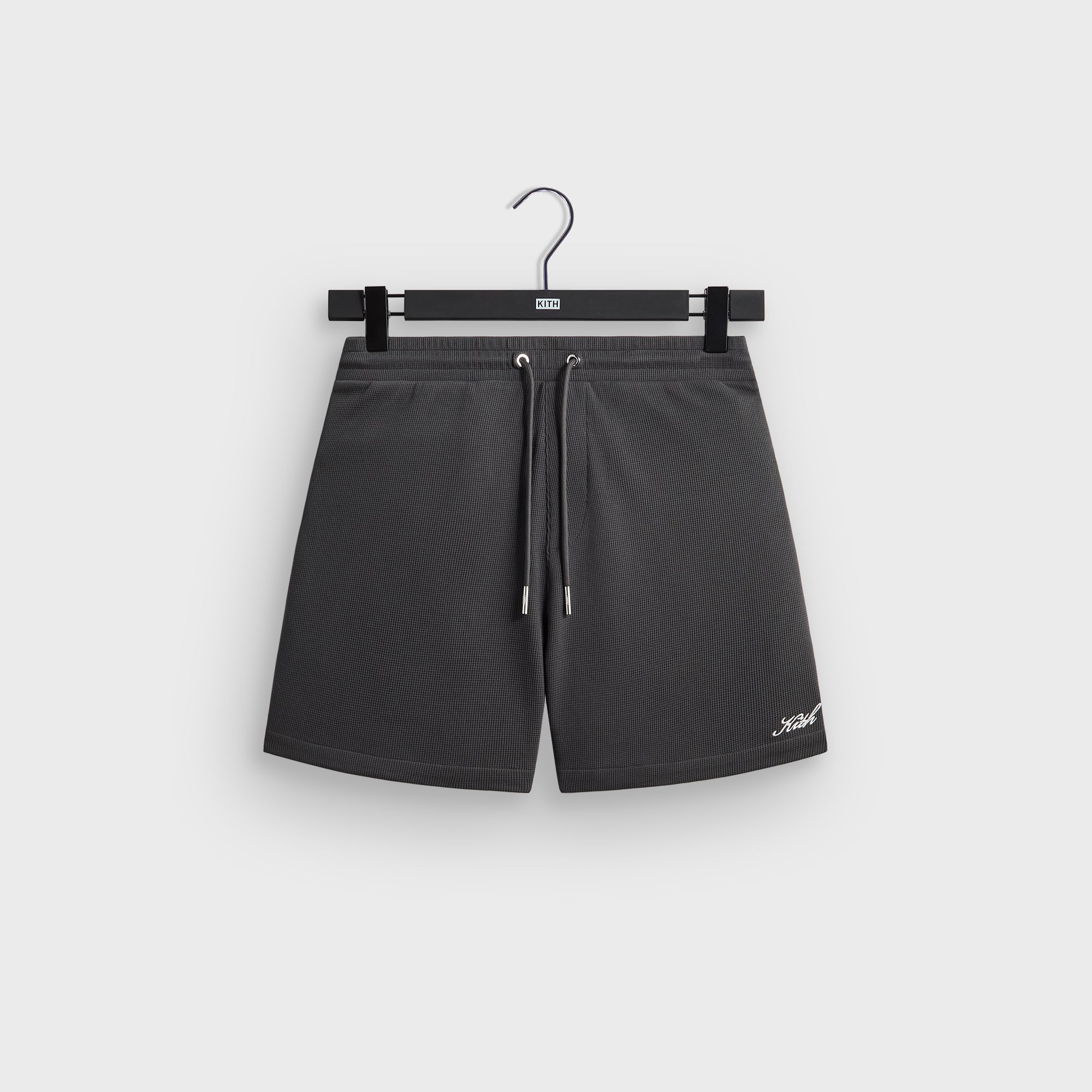 Kith Micro Waffle Graham Short - Carbon – Kith Canada