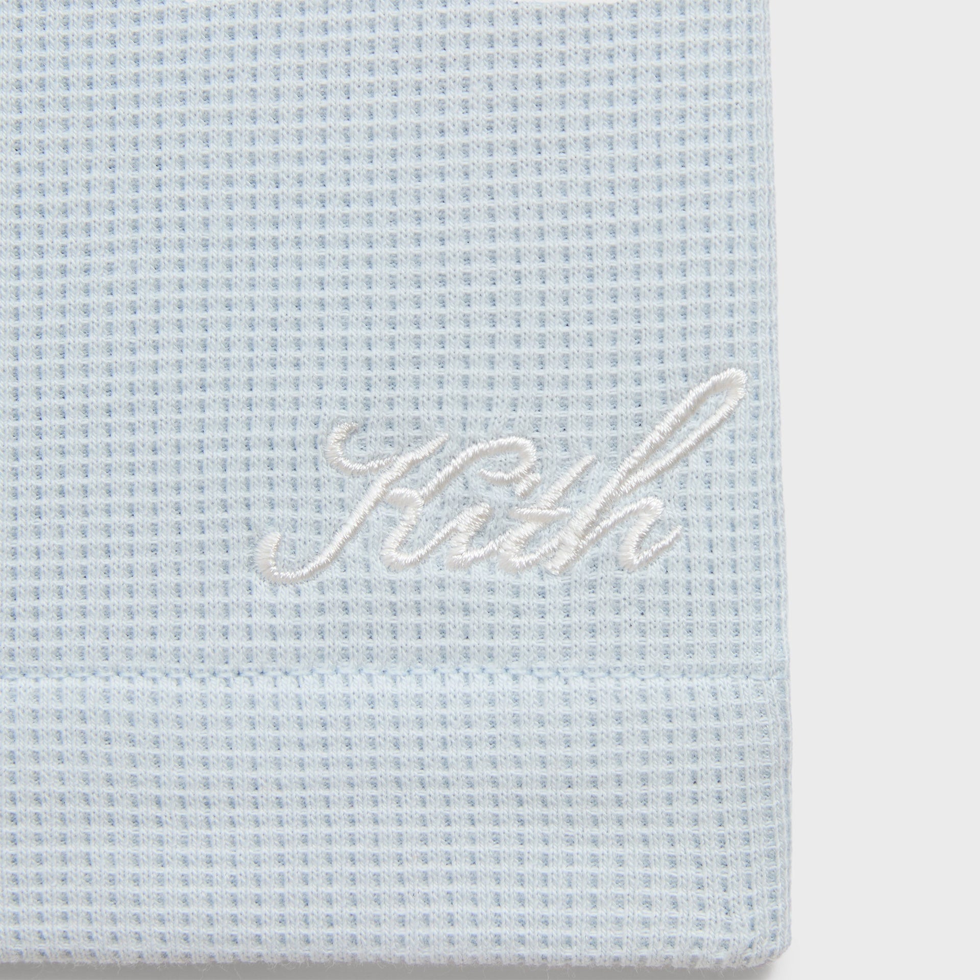 Kith Micro Waffle Graham Short - Light Indigo