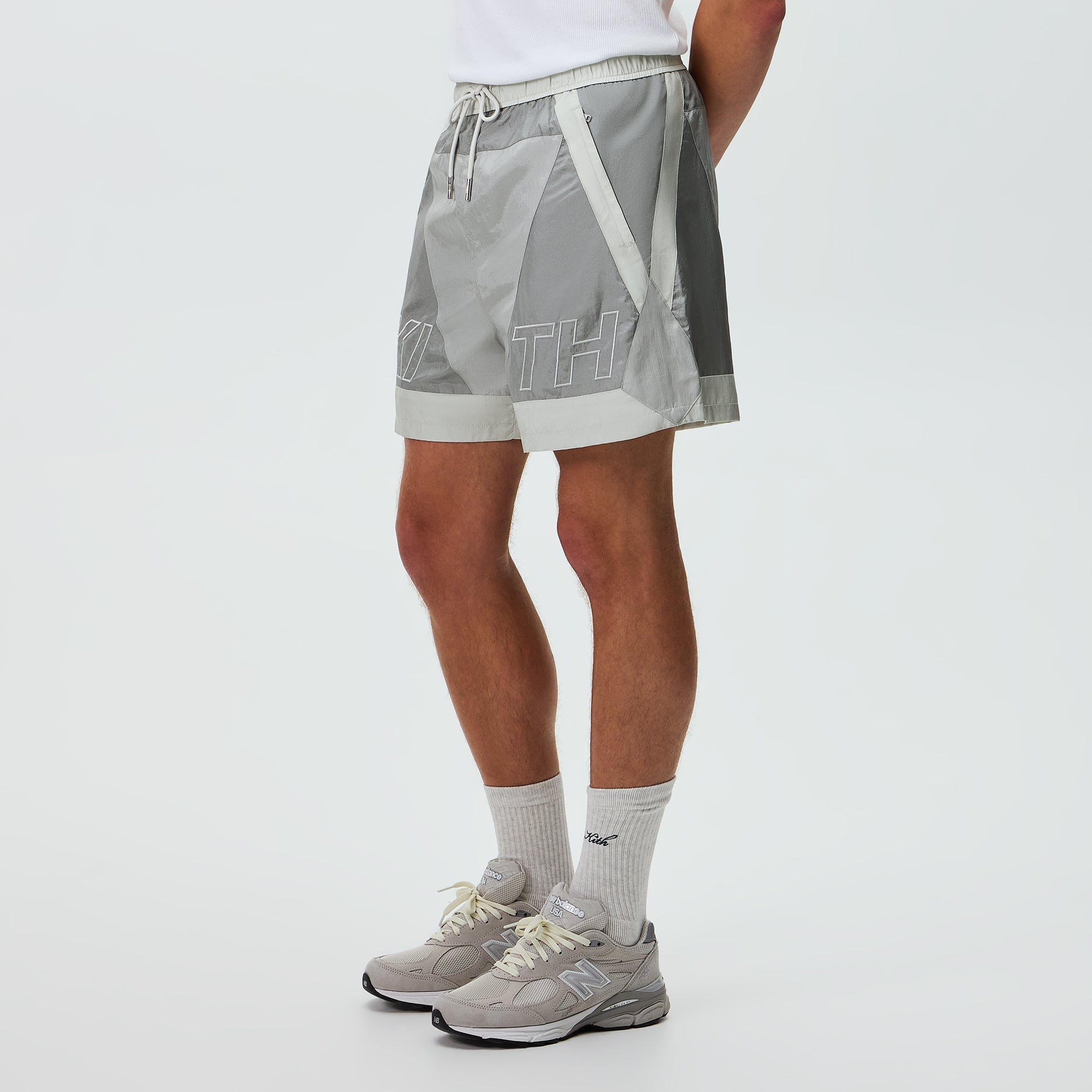 Kith Washed Nylon Turbo Short - Pacify - PH – Kith Canada