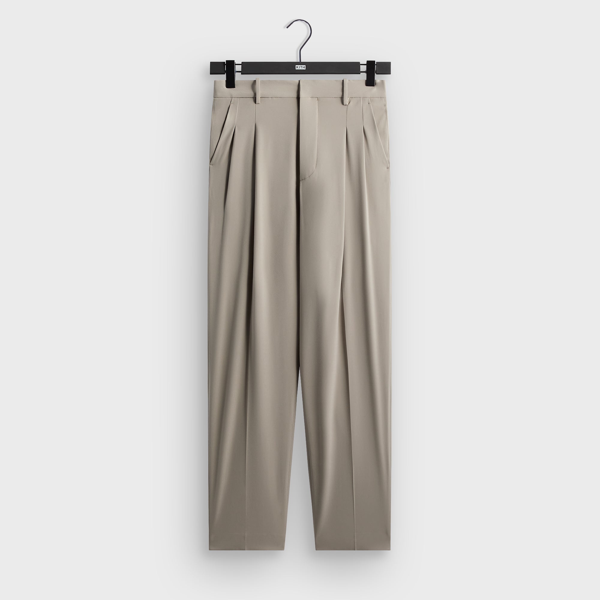 Kith Double Crepe Lambert Pleated Trouser - Astro – Kith Canada