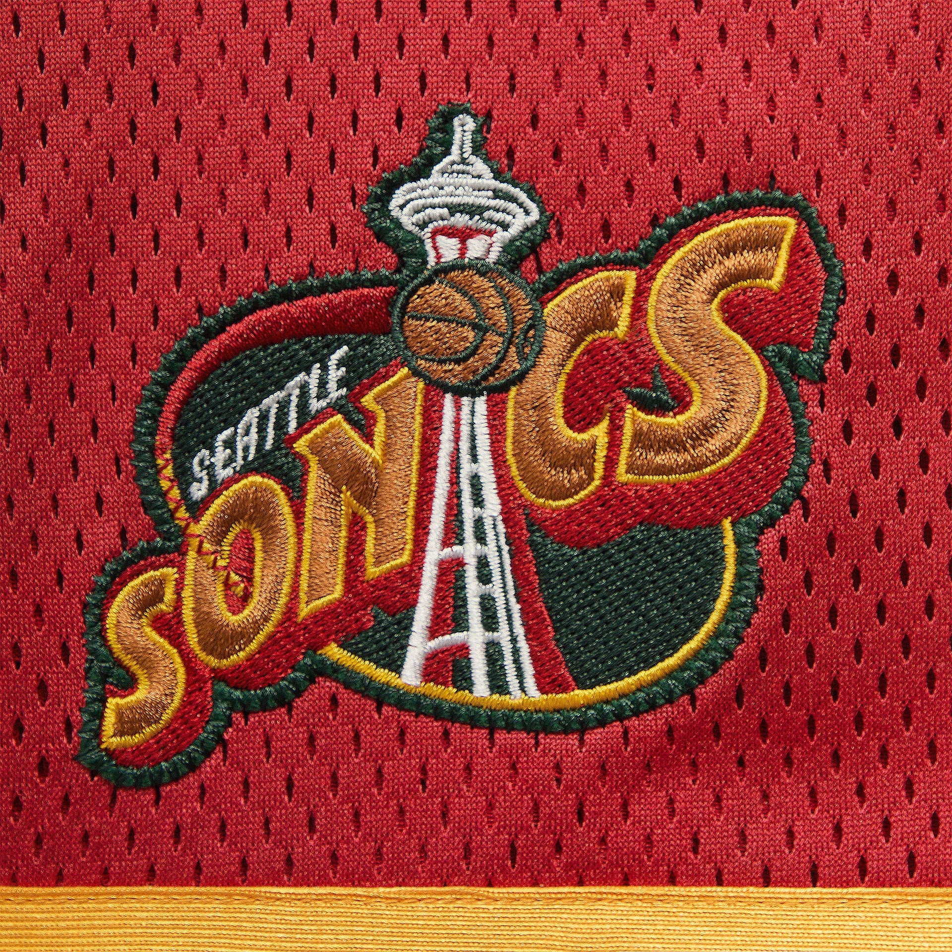 Kith for NBA All-Star Seattle SuperSonics Short - Crimson - PH