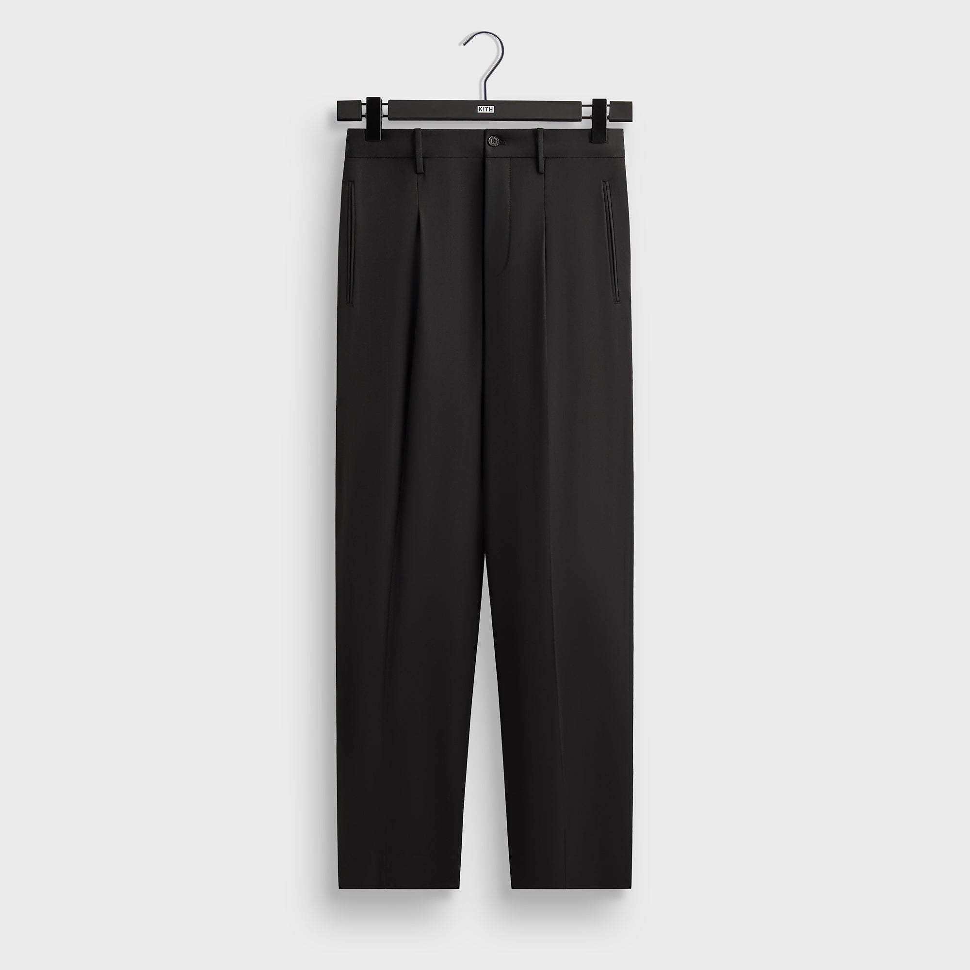 &Kin for Kith Origins Tropical Wool Han Trouser - Black – Kith Canada
