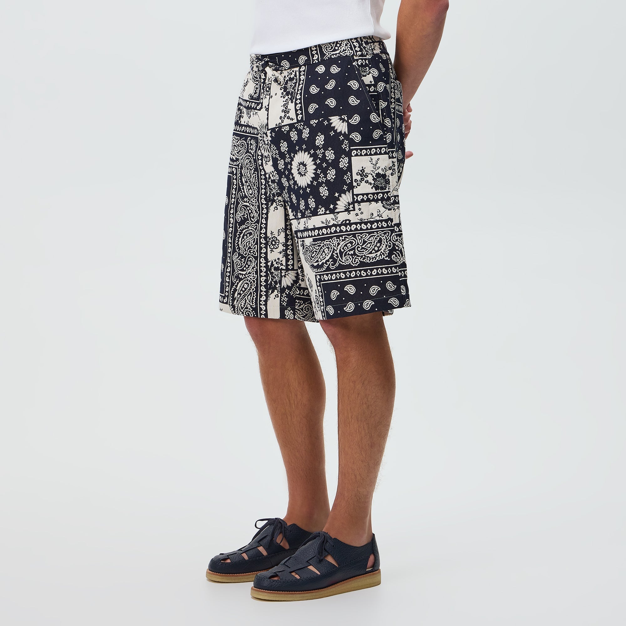 Kith Bandana Jacquard Lewis Short - Nocturnal - PH – Kith Canada