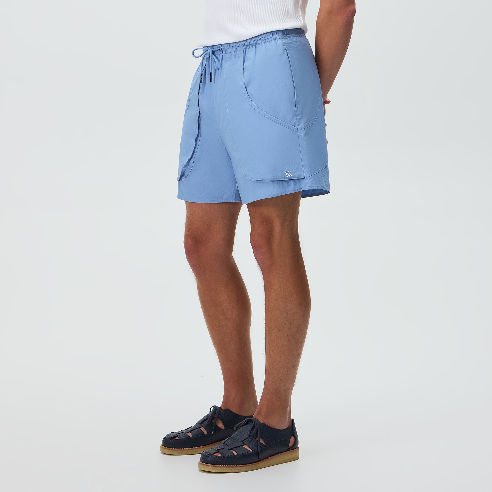 Kith Poplin Fowler Short - Millstream – Kith Canada