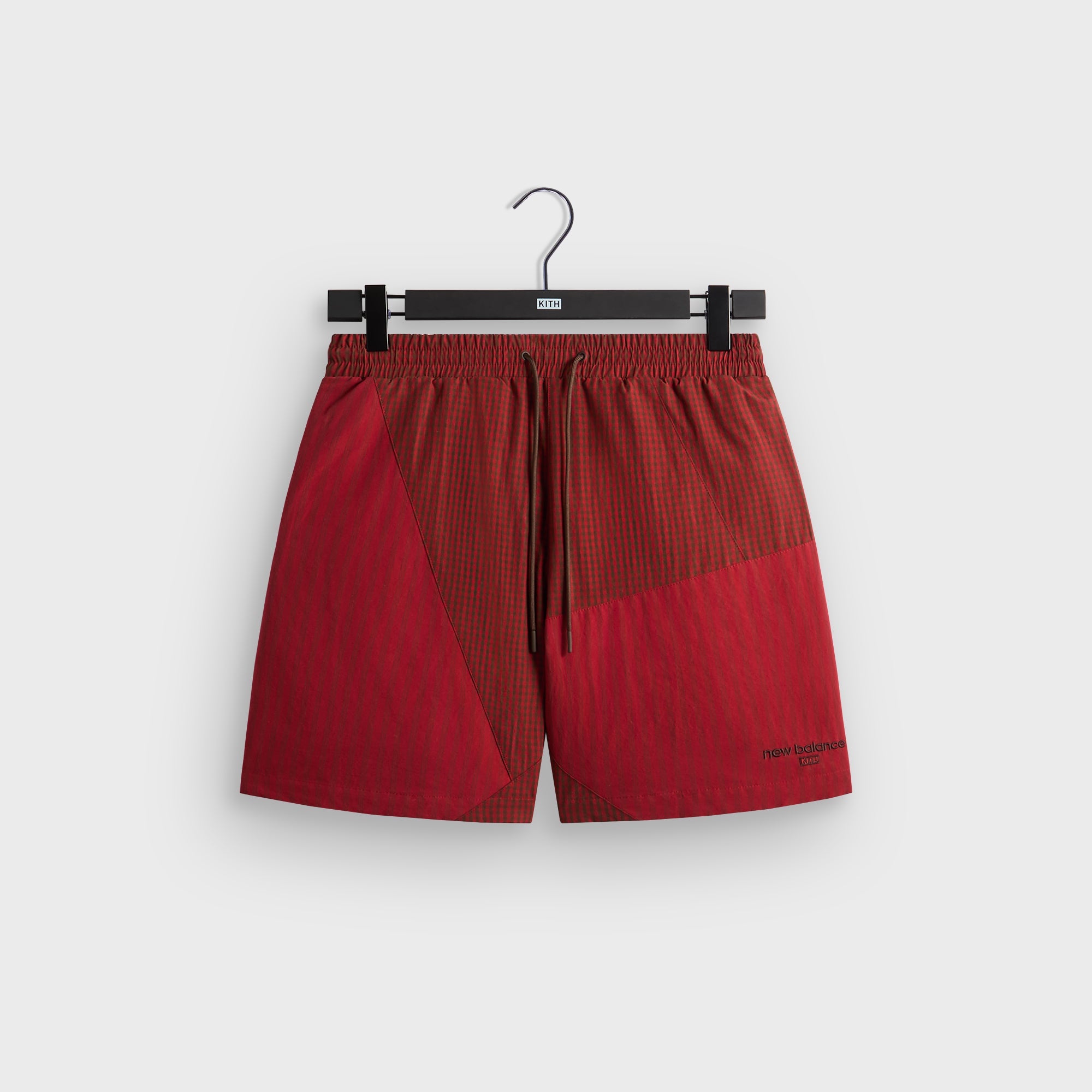 Kith & New Balance Poplin Mix Madison Short - Biking Red – Kith Canada