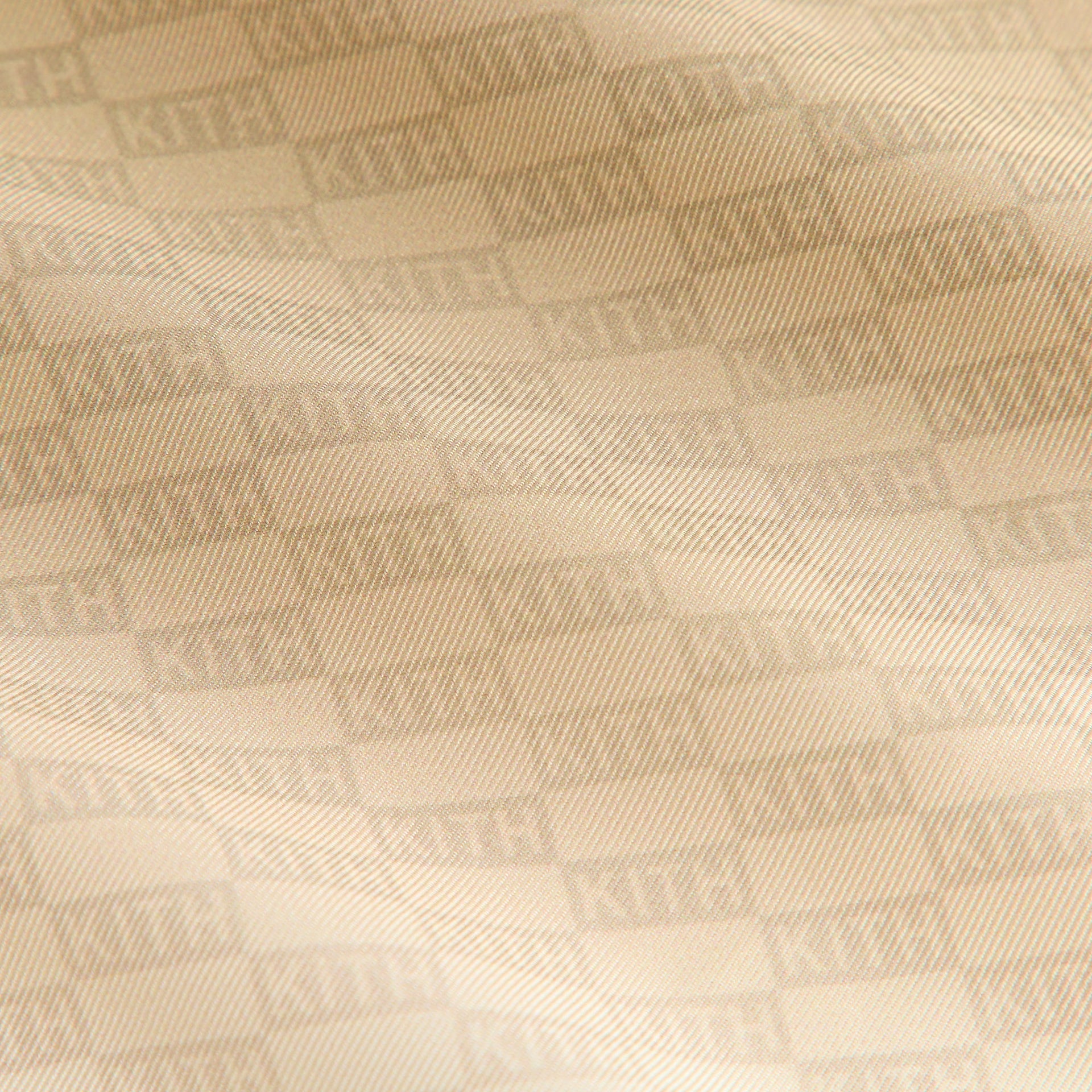 Kith Monogram Ombre Printed Silk Scarf - Canvas