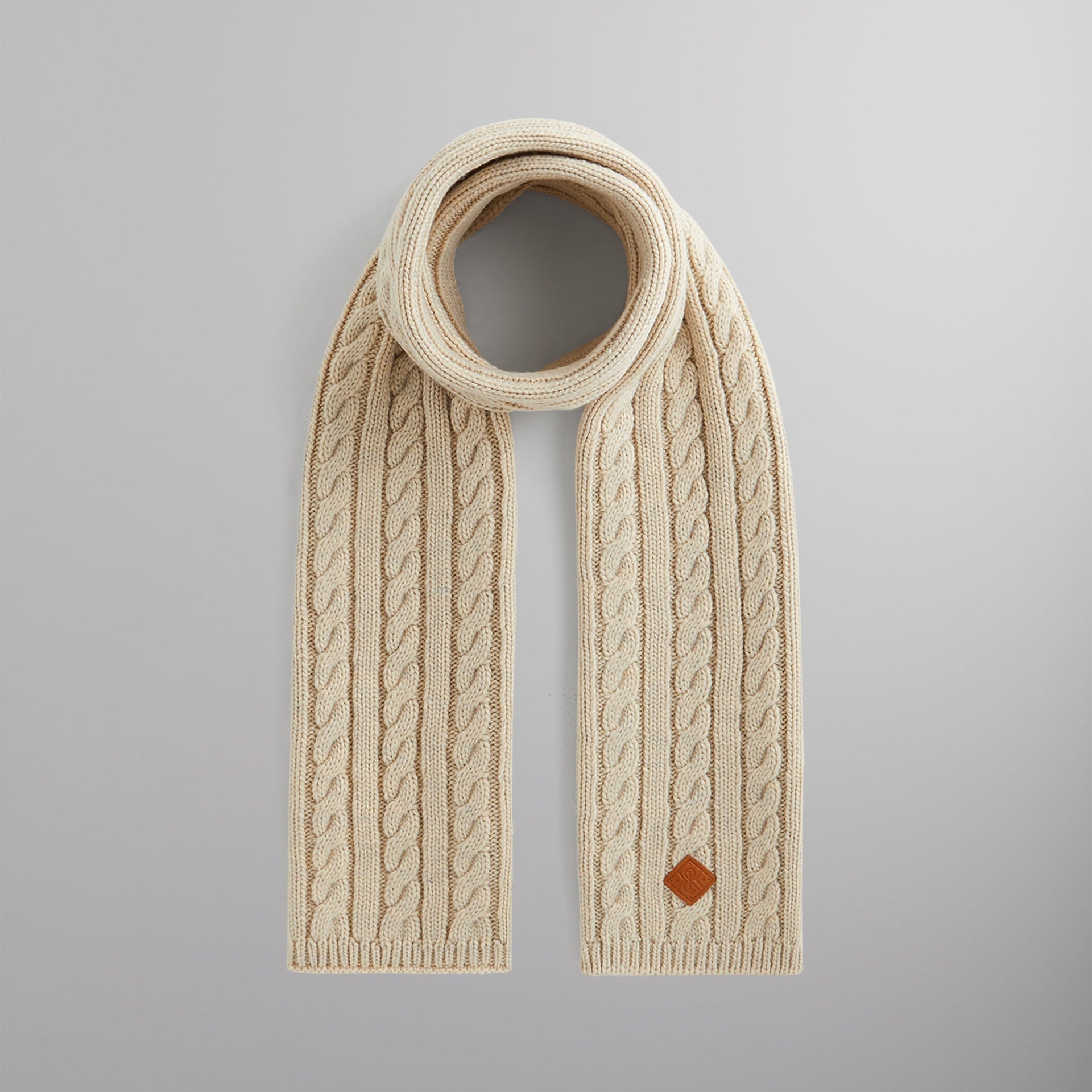 Kithmas Cable Scarf - Sandy Heather PH