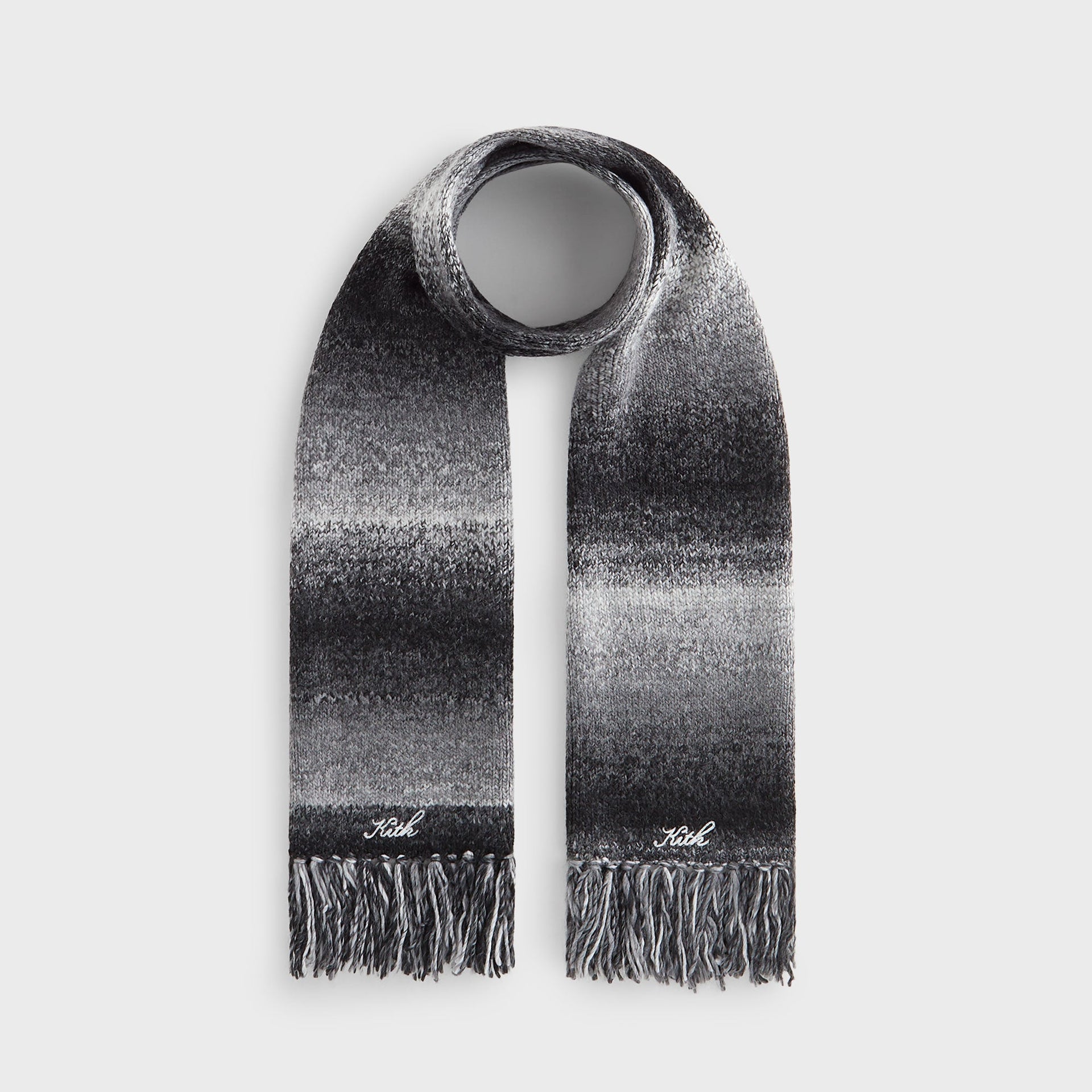 Kithmas Wool Blend Gradient Scarf - Atlas