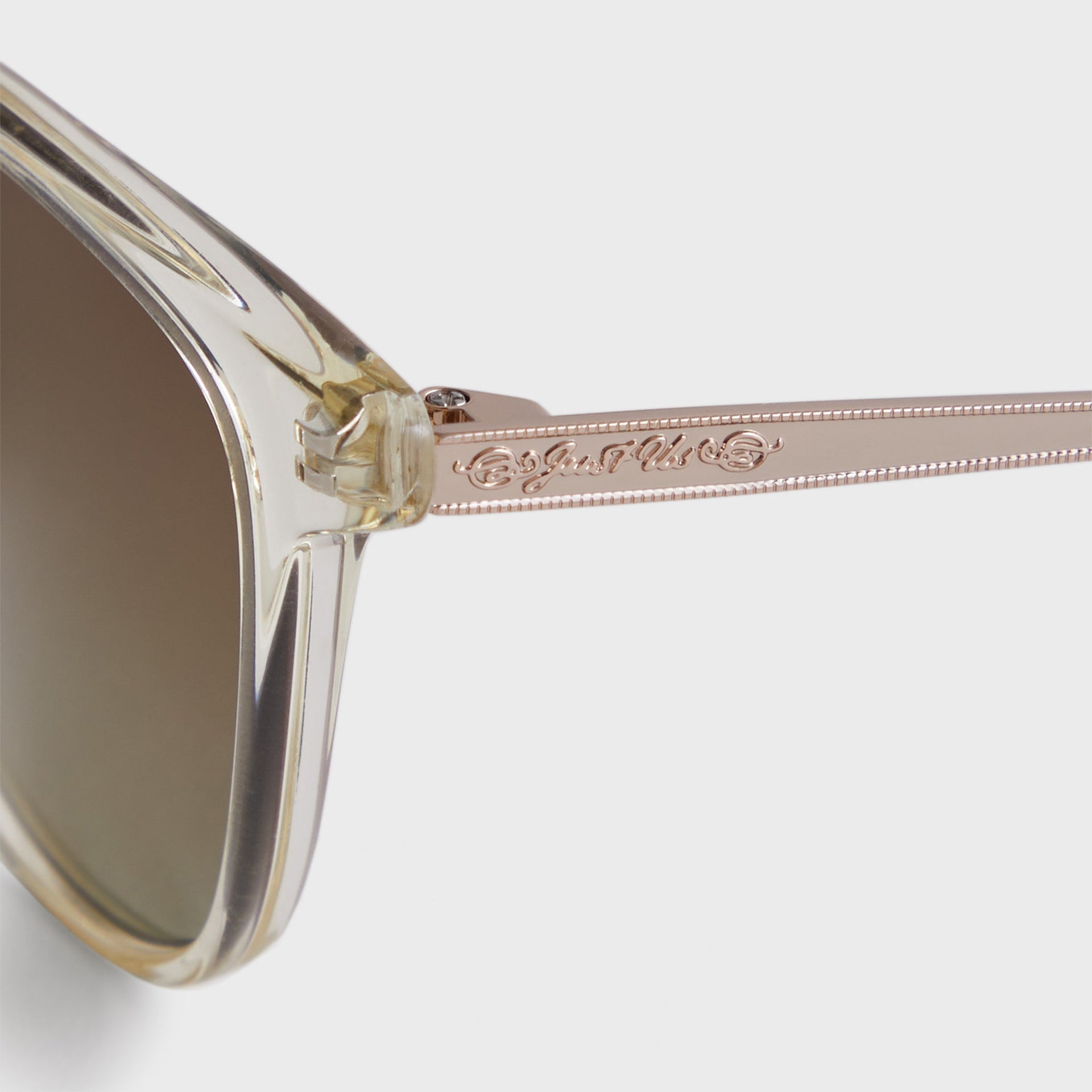 Kith for Modo Georgica Sunglasses in Crystal / Gold / Clear