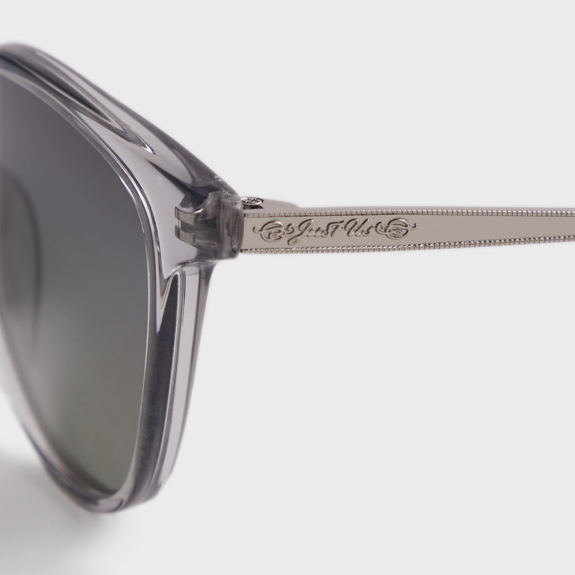 Kith for Modo Georgica Sunglasses in Grey Crystal / Silver / Clear
