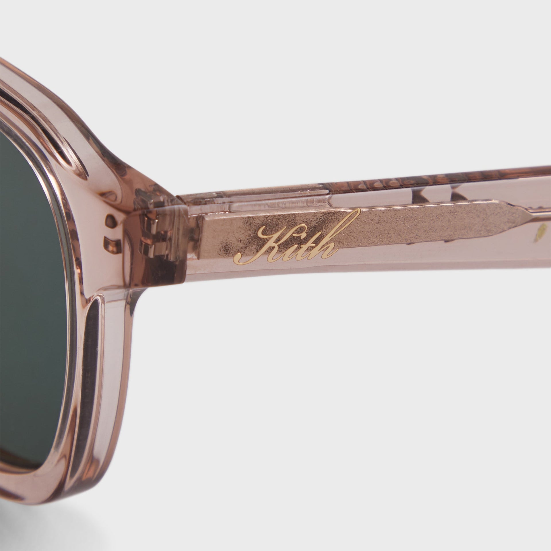 Kith Napeague Sunglasses in Honey Crystal / Grey